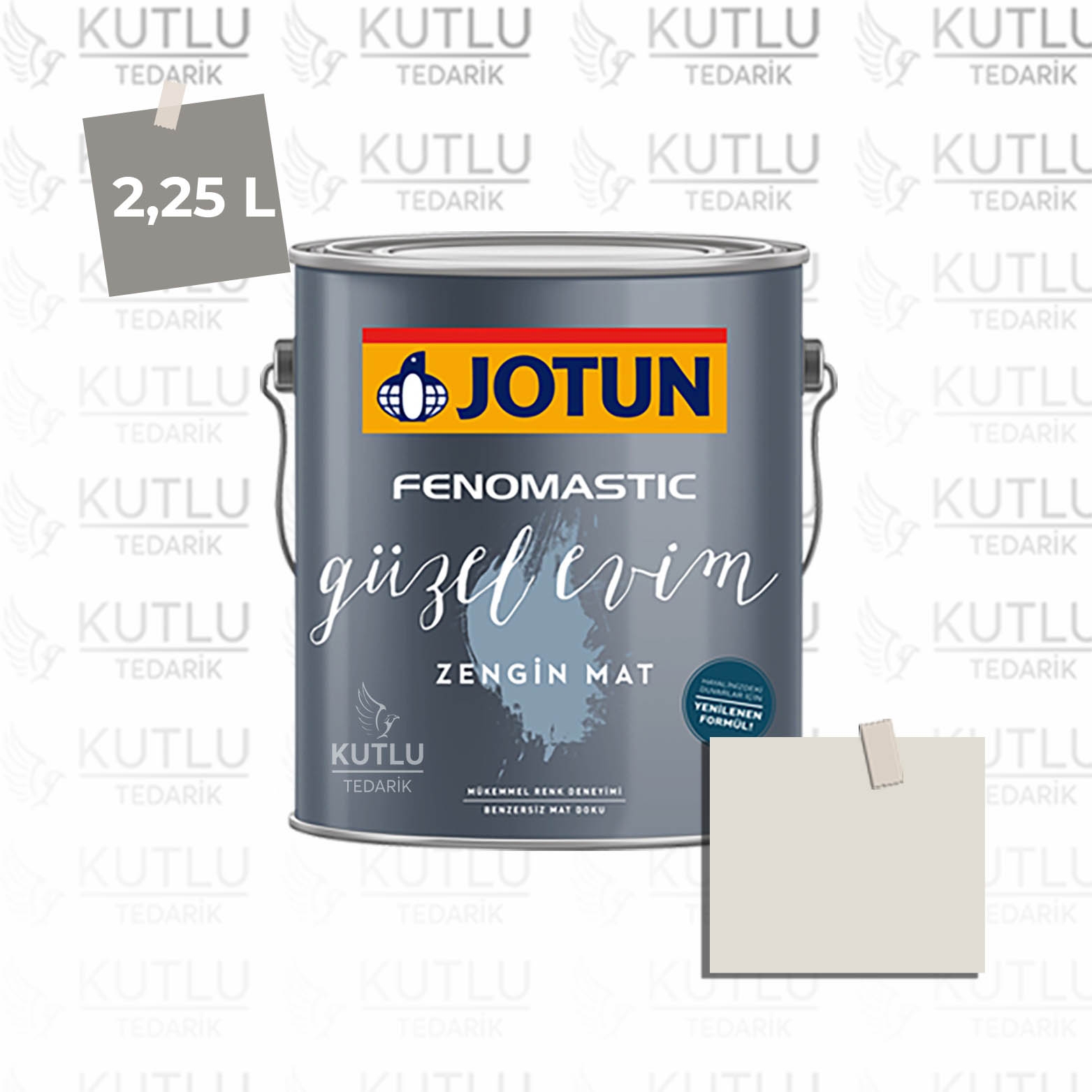 Jotun Fenomastic Güzel Evim Zengin Mat Yeni 2,25 Lt 0552 Tudor Ncs 1202-Y26R