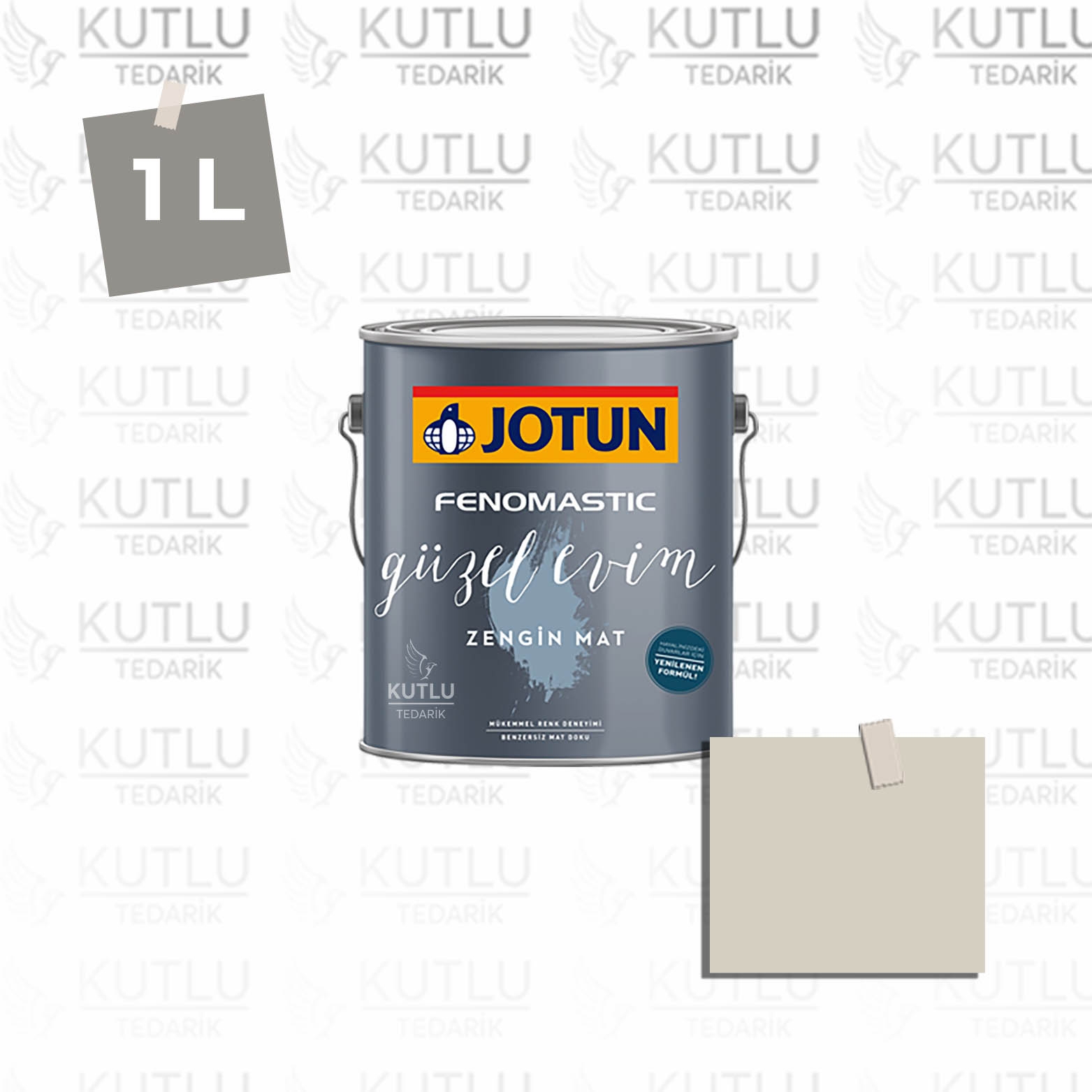 Jotun Fenomastic Güzel Evim Zengin Mat Yeni 1 Lt 10678 Space Ncs 1704-Y19R