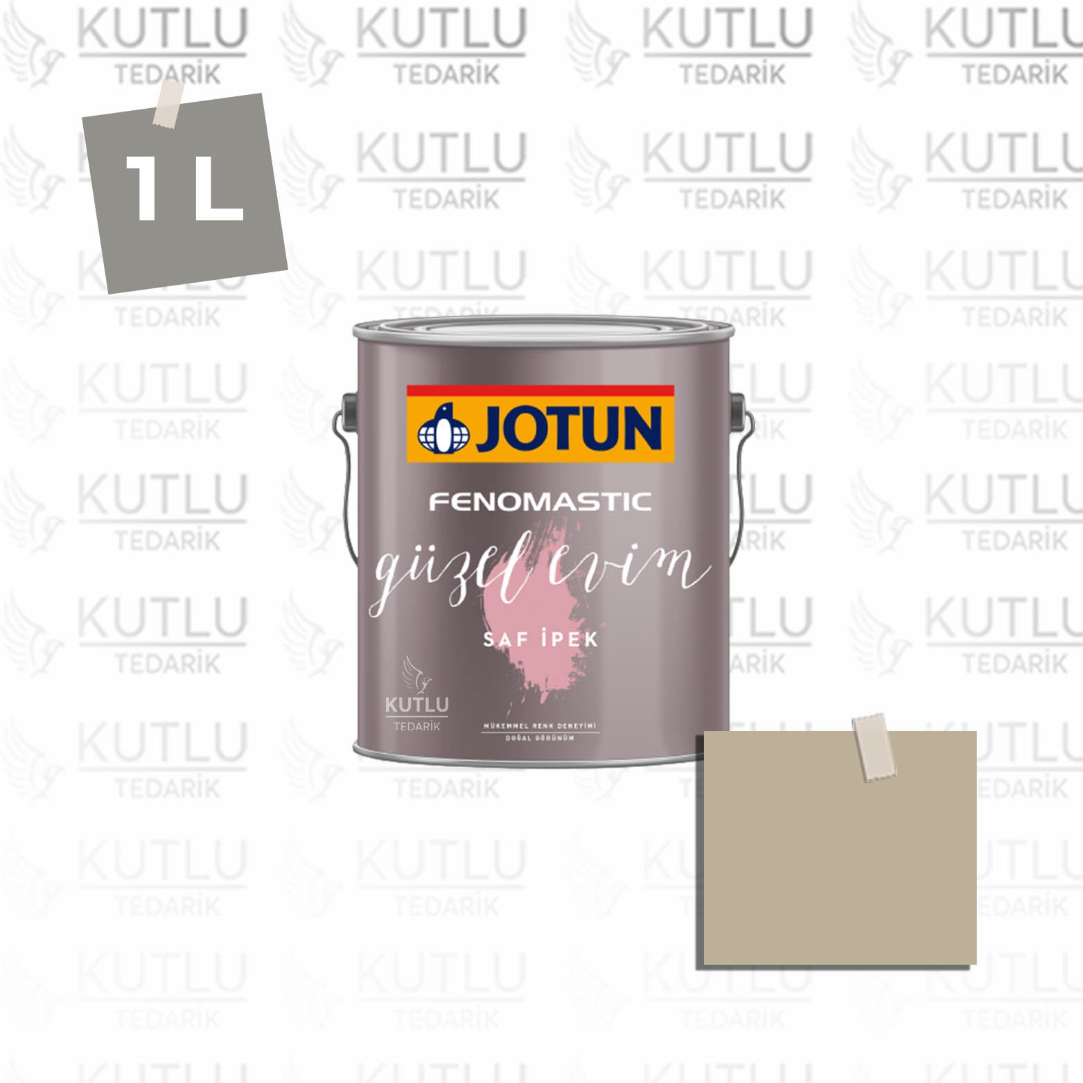 Jotun Fenomastic Güzel Evim Saf İpek 1 Lt 10961 Raw Canvas Ncs 3009-Y14R