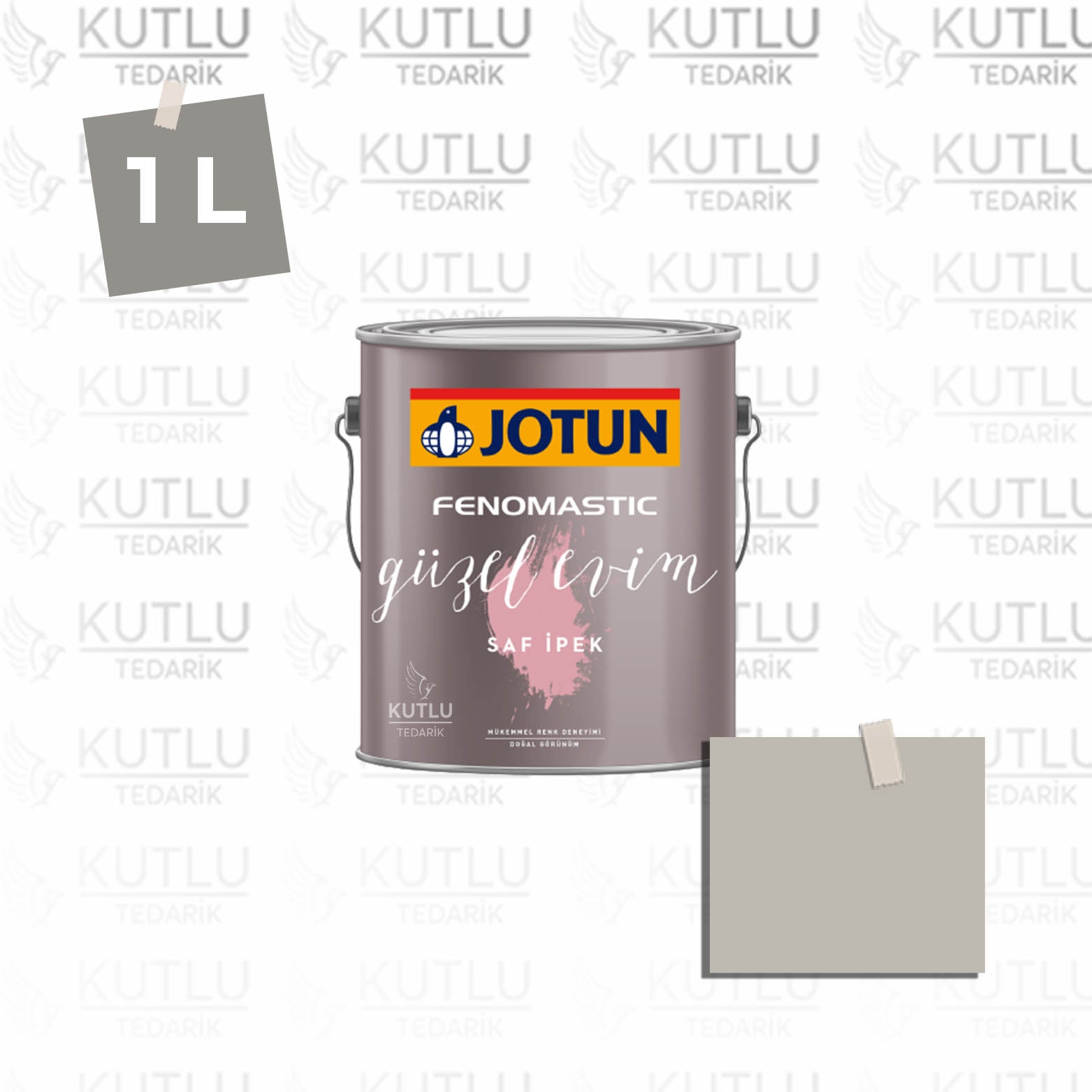 Jotun Fenomastic Güzel Evim Saf İpek 1 Lt 12078 Comfort Grey Ncs 2703-Y19R