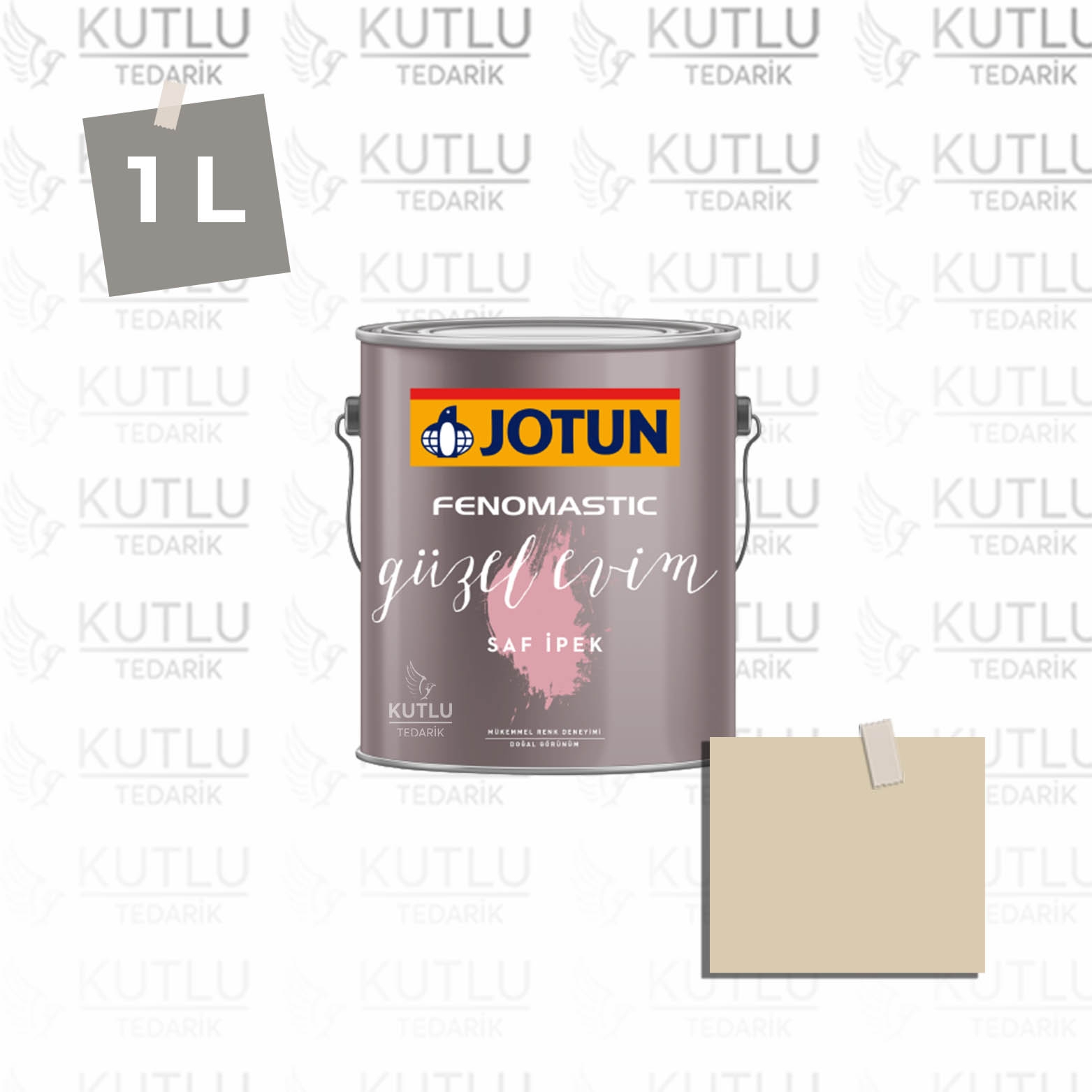 Jotun Fenomastic Güzel Evim Saf İpek 1 Lt 12080 Soft Radiance Ncs 1710-Y04R