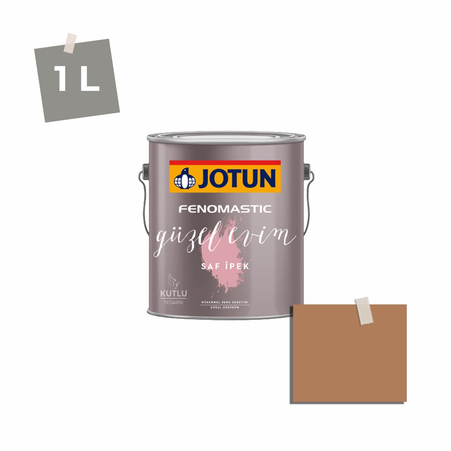 Jotun Fenomastic Güzel Evim Saf İpek 1 Lt 12124 Natural Clay Ncs 3932-Y40R