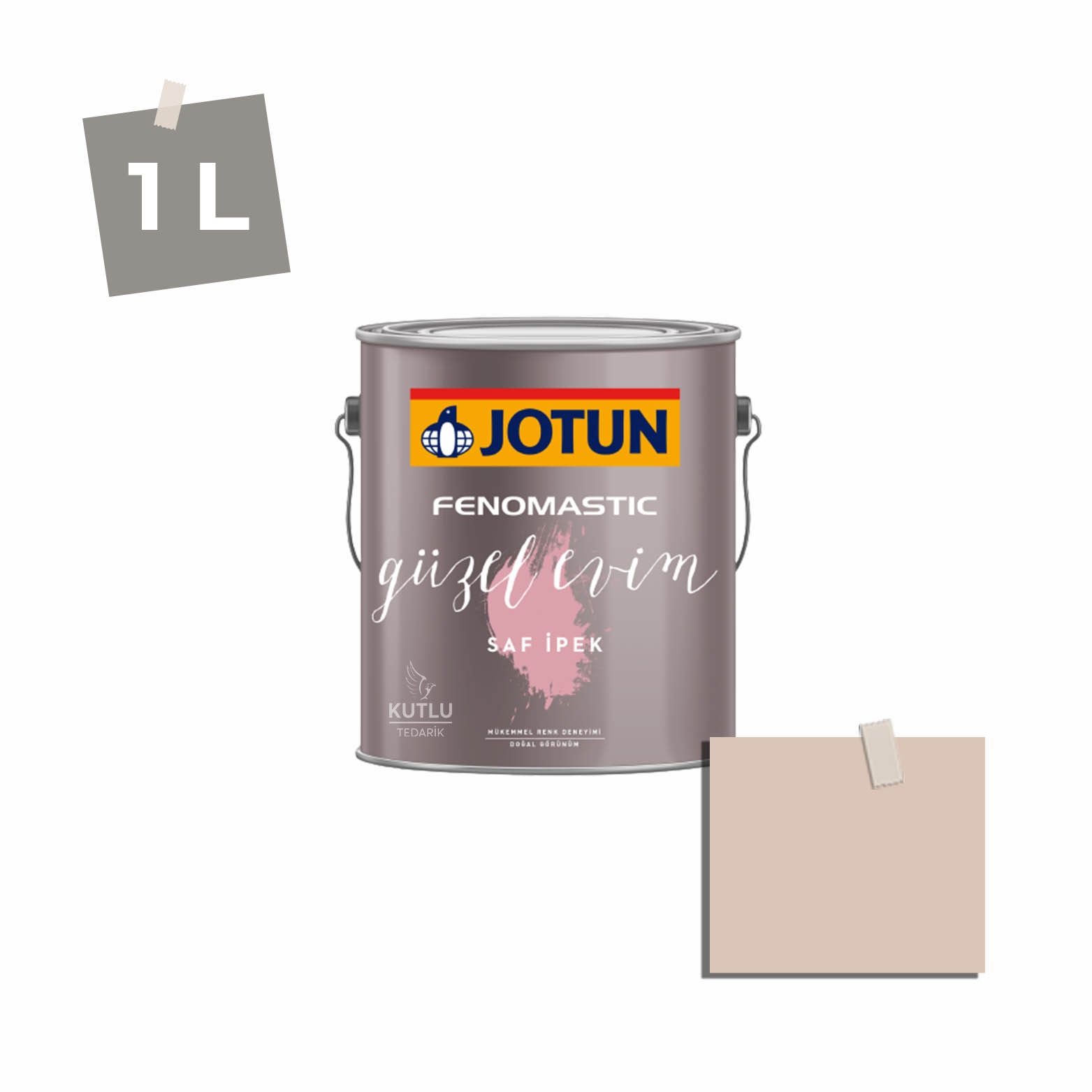 Jotun Fenomastic Güzel Evim Saf İpek 1 Lt 2782 Deco Pink Ncs S1510-Y70R