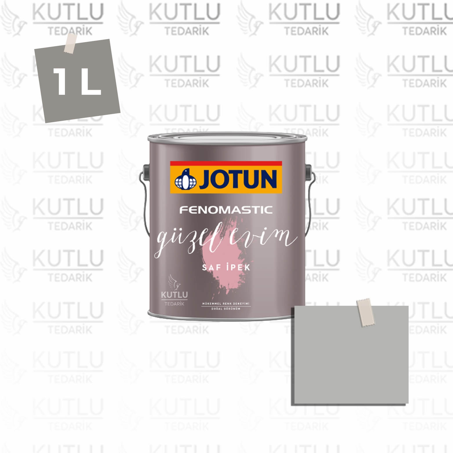 Jotun Fenomastic Güzel Evim Saf İpek 1 Lt 9930 Jazz Grey Takedis Ncs S3000-N