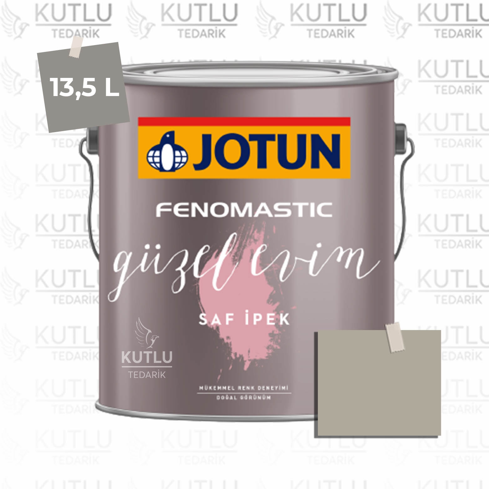 Jotun Fenomastic Güzel Evim Saf İpek 13,5 Lt 0394 Soft Grey Varmgra Ncs 3504-Y19R