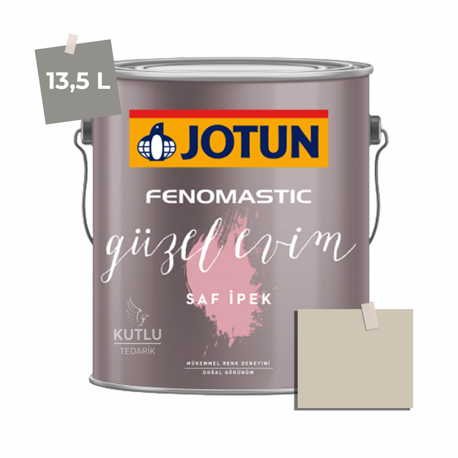 Jotun Fenomastic Güzel Evim Saf İpek 13,5 Lt 1016 Antique White Blek Sand Mohair Ncs S2005-Y20R