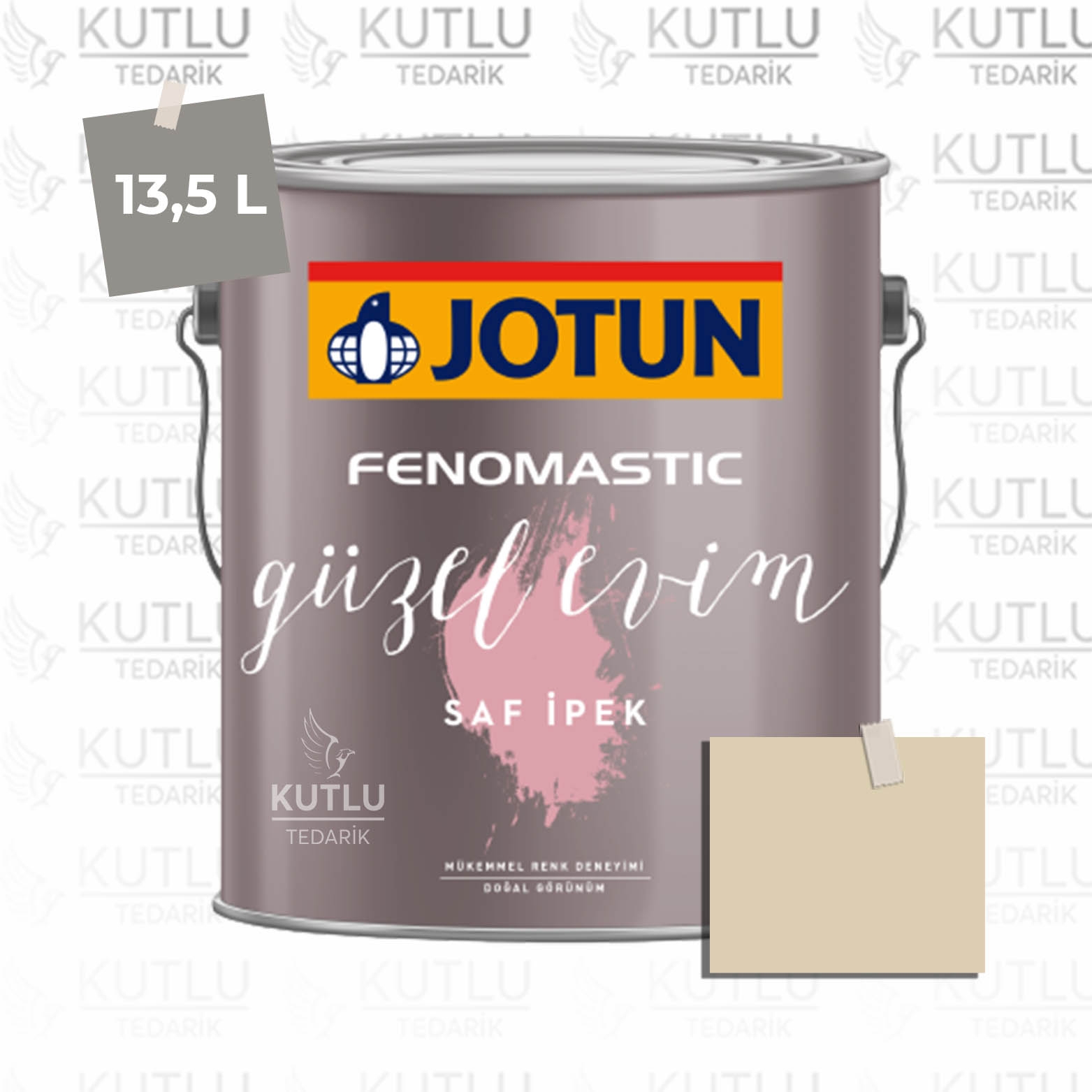 Jotun Fenomastic Güzel Evim Saf İpek 13,5 Lt 10245 Ginseng Ncs S1510-Y10R