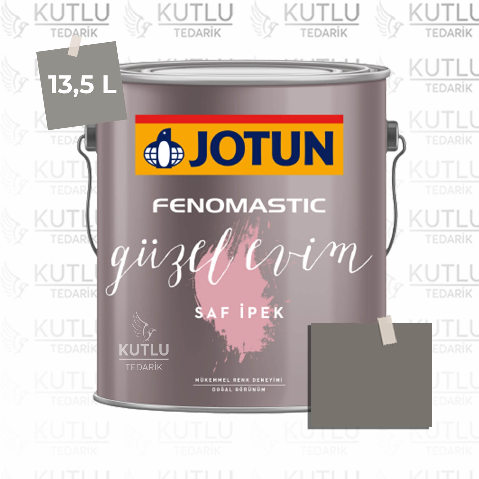 Jotun Fenomastic Güzel Evim Saf İpek 13,5 Lt 10249 Vandyke Brown Sober Ncs 6303-Y43R