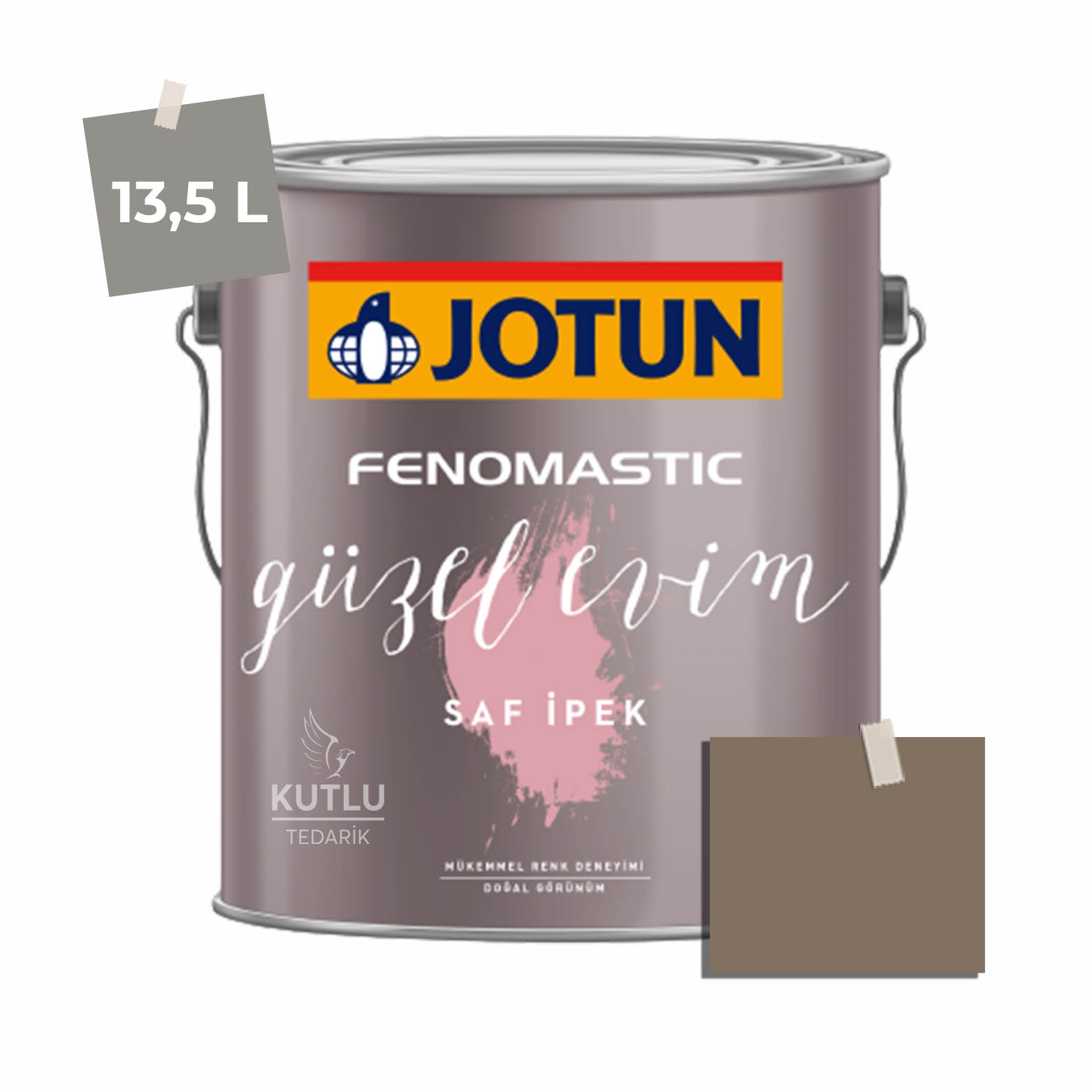 Jotun Fenomastic Güzel Evim Saf İpek 13,5 Lt 10385 Belgian Brown Ncs S6010-Y10R