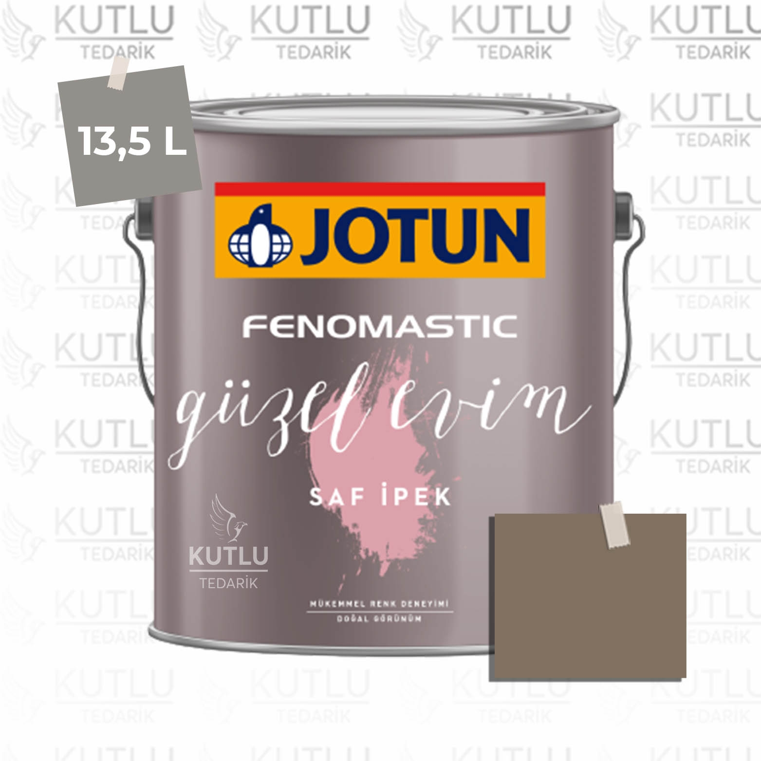 Jotun Fenomastic Güzel Evim Saf İpek 13,5 Lt 10385 Belgian Brown Ncs S6010-Y10R