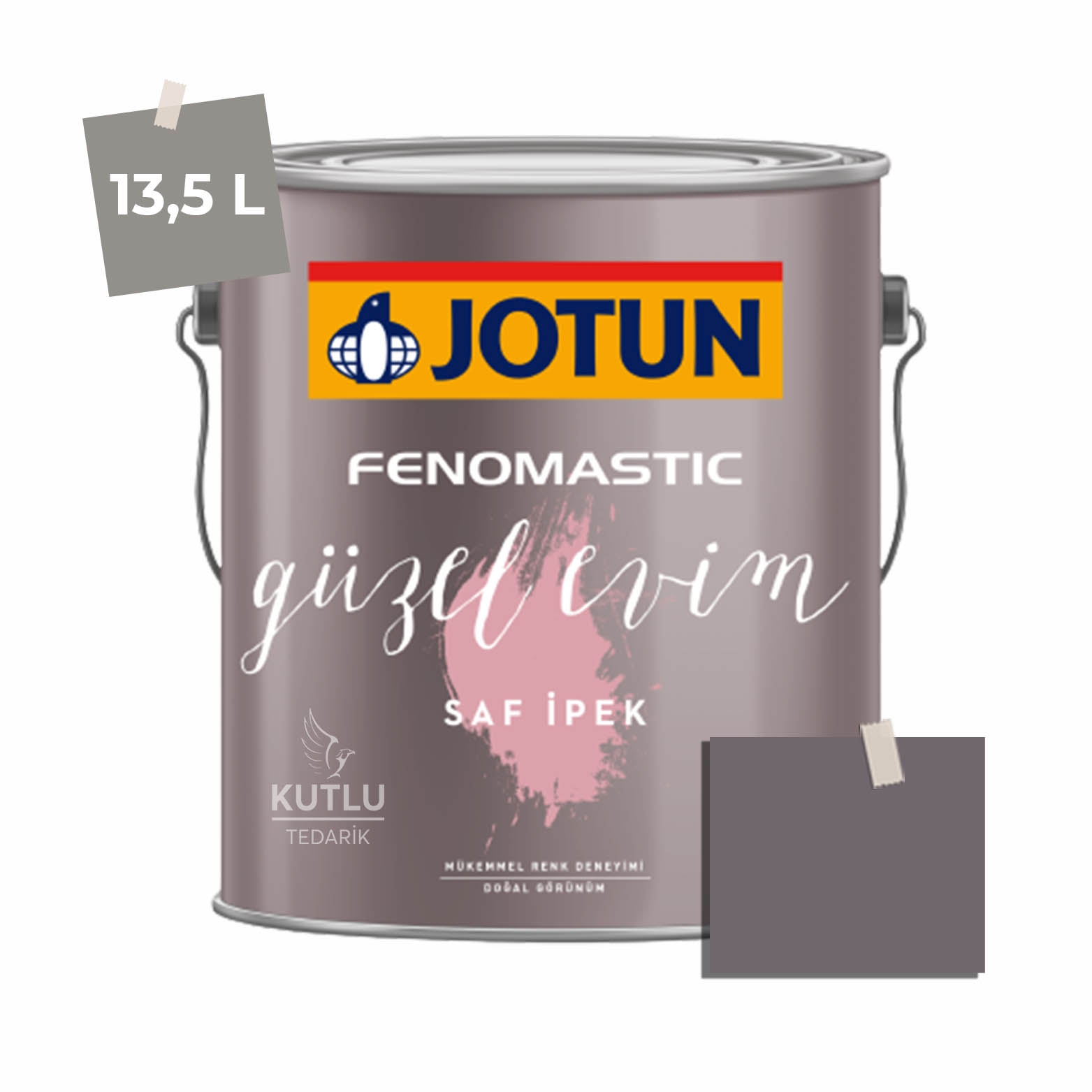 Jotun Fenomastic Güzel Evim Saf İpek 13,5 Lt 3207 Dark Velvet Mork Aubergine Ncs 6309-R37B