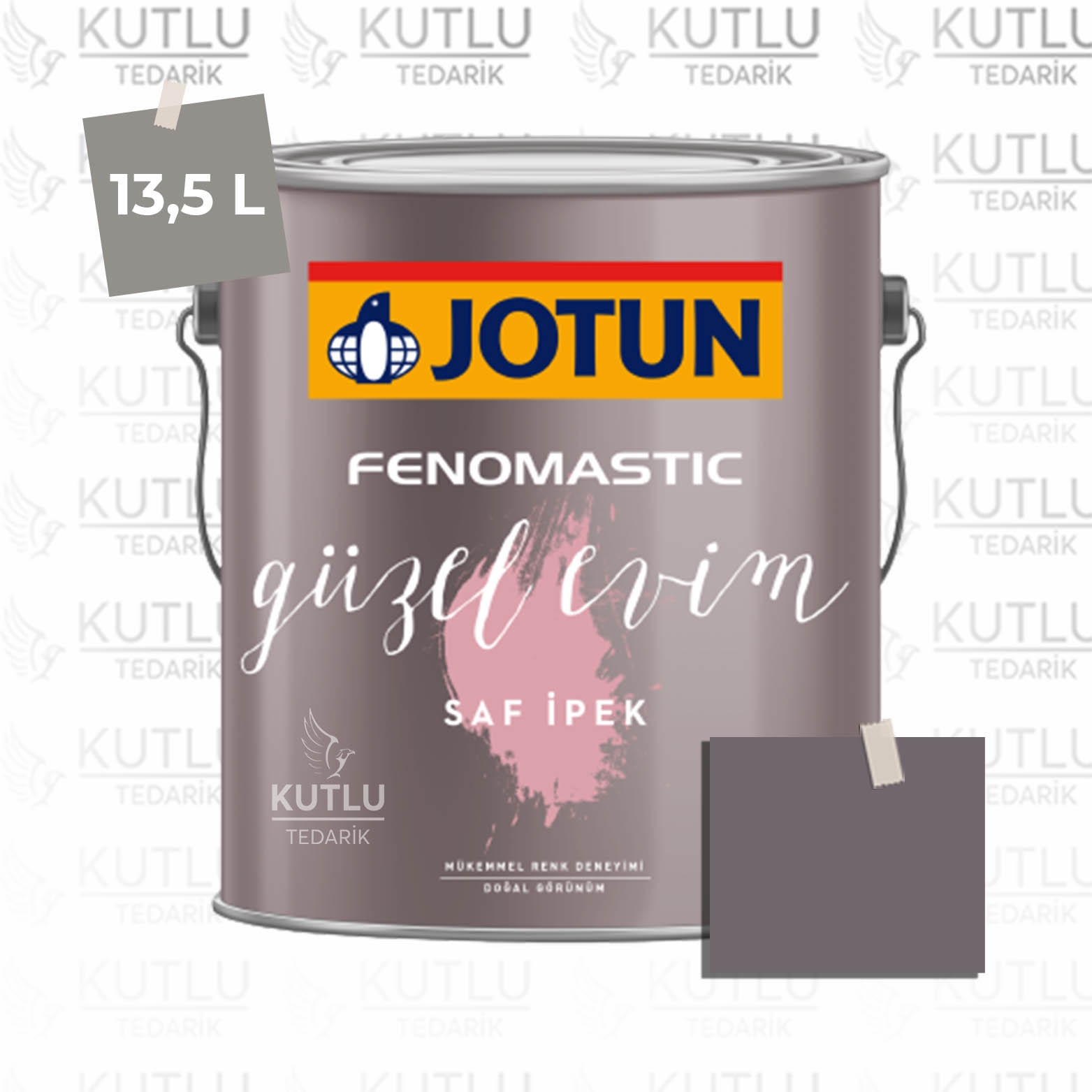 Jotun Fenomastic Güzel Evim Saf İpek 13,5 Lt 3207 Dark Velvet Mork Aubergine Ncs 6309-R37B