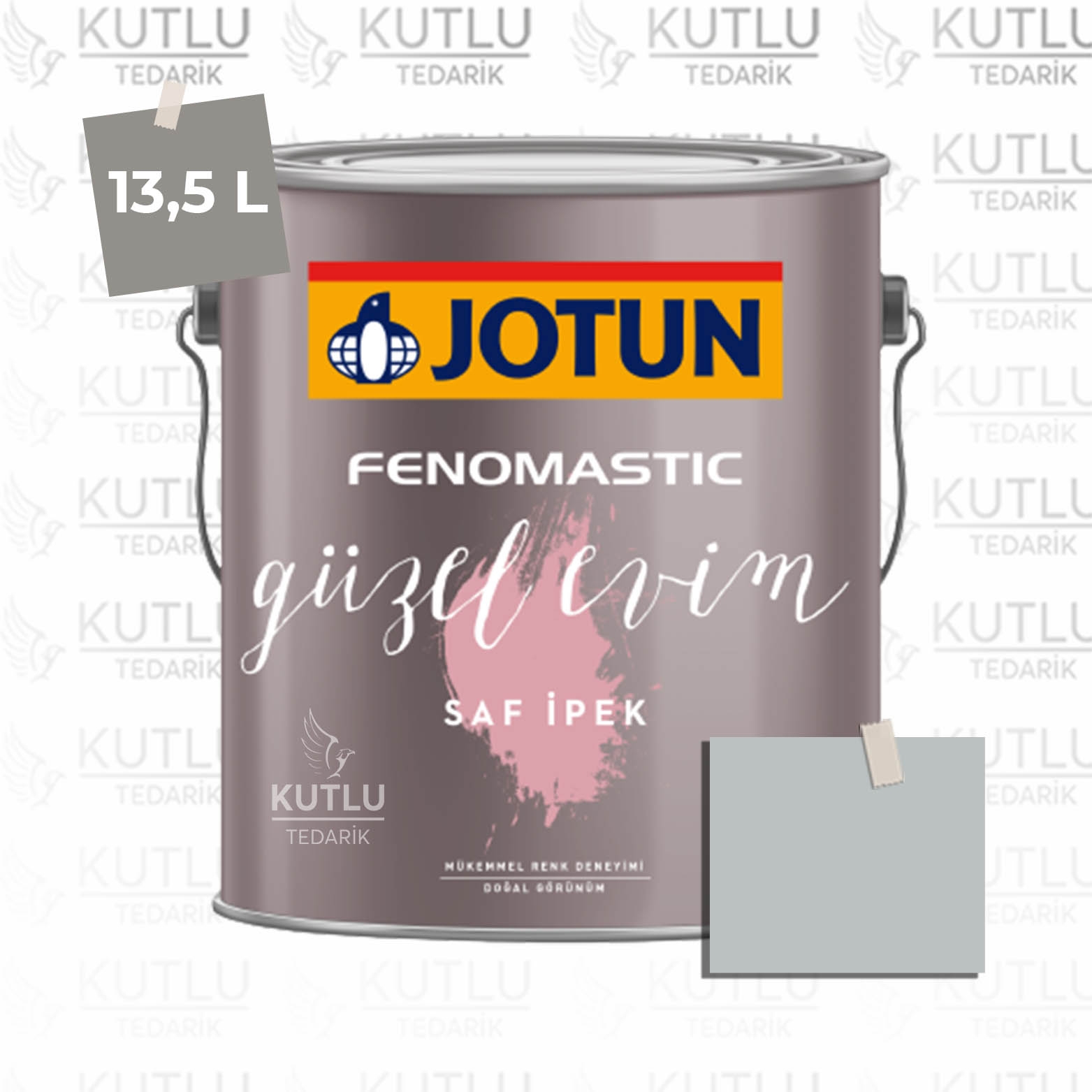 Jotun Fenomastic Güzel Evim Saf İpek 13,5 Lt 5081 Silver Moon Fabrikk Ncs 2403-B03G