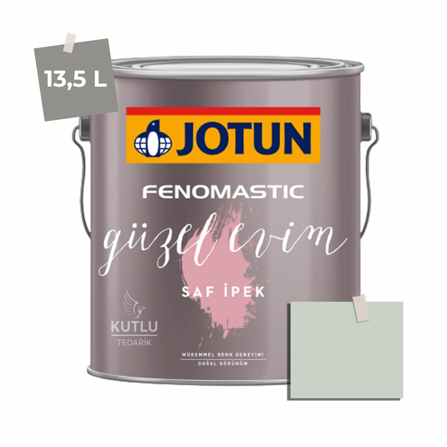 Jotun Fenomastic Güzel Evim Saf İpek 13,5 Lt 7555 Soft Mint Ncs 1706-G15Y