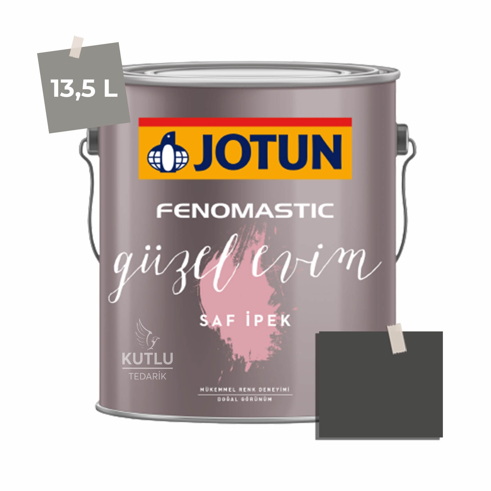 Jotun Fenomastic Güzel Evim Saf İpek 13,5 Lt 9938 Blackened Black Dempet Sort Ncs S8500-N