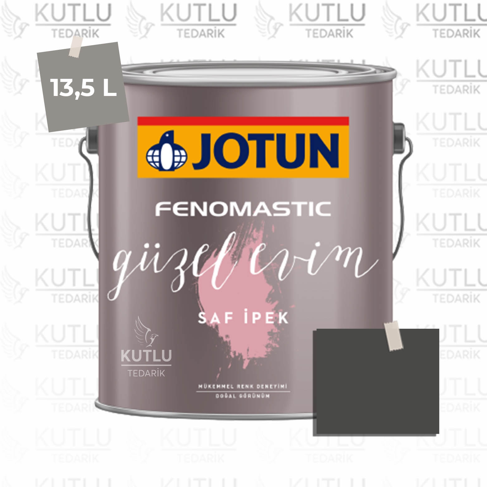 Jotun Fenomastic Güzel Evim Saf İpek 13,5 Lt 9938 Blackened Black Dempet Sort Ncs S8500-N