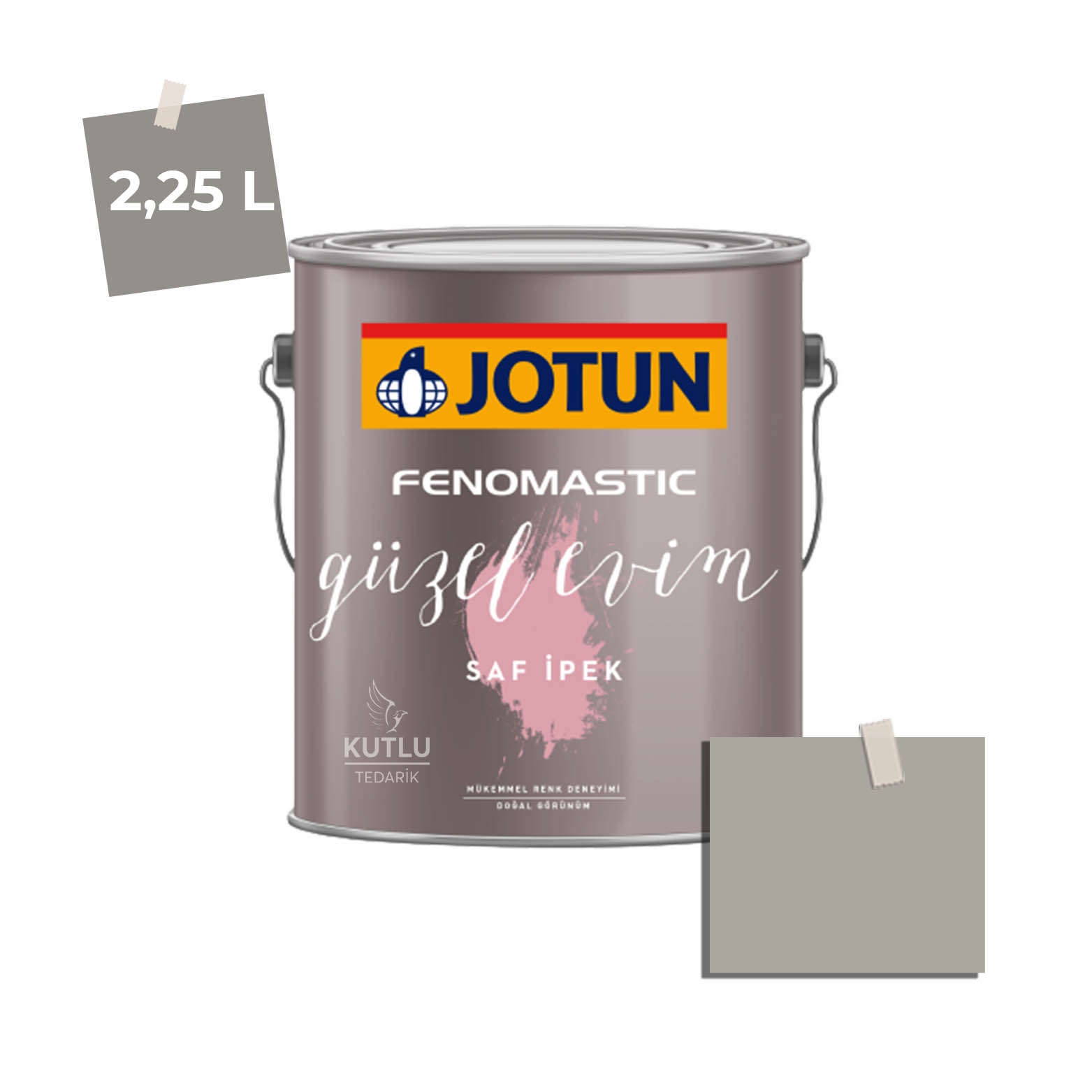 Jotun Fenomastic Güzel Evim Saf İpek 2,25 Lt 1032 Iron Grey Gra Harmoni Ncs S3502-Y