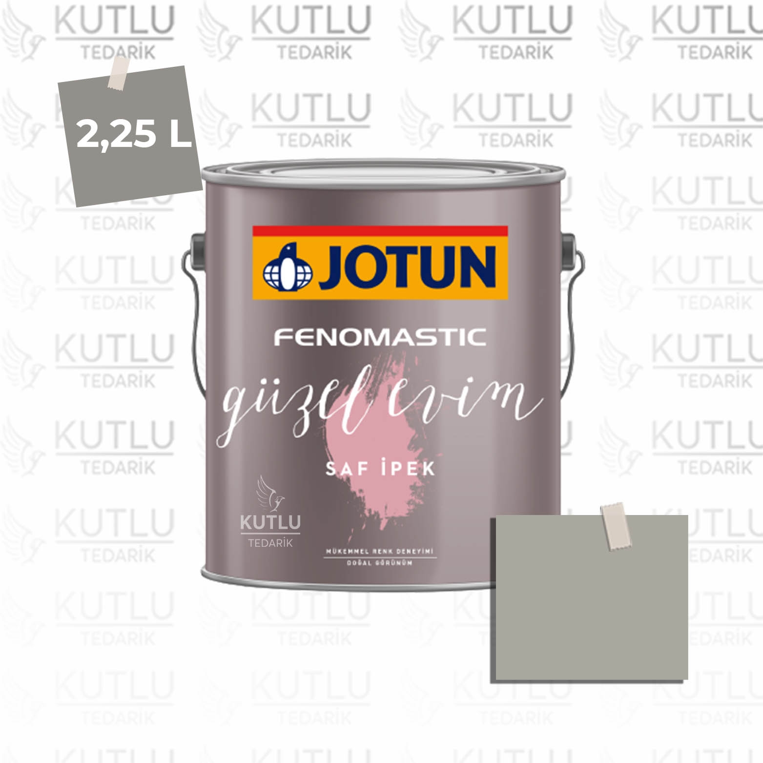 Jotun Fenomastic Güzel Evim Saf İpek 2,25 Lt 1032 Iron Grey Gra Harmoni Ncs S3502-Y