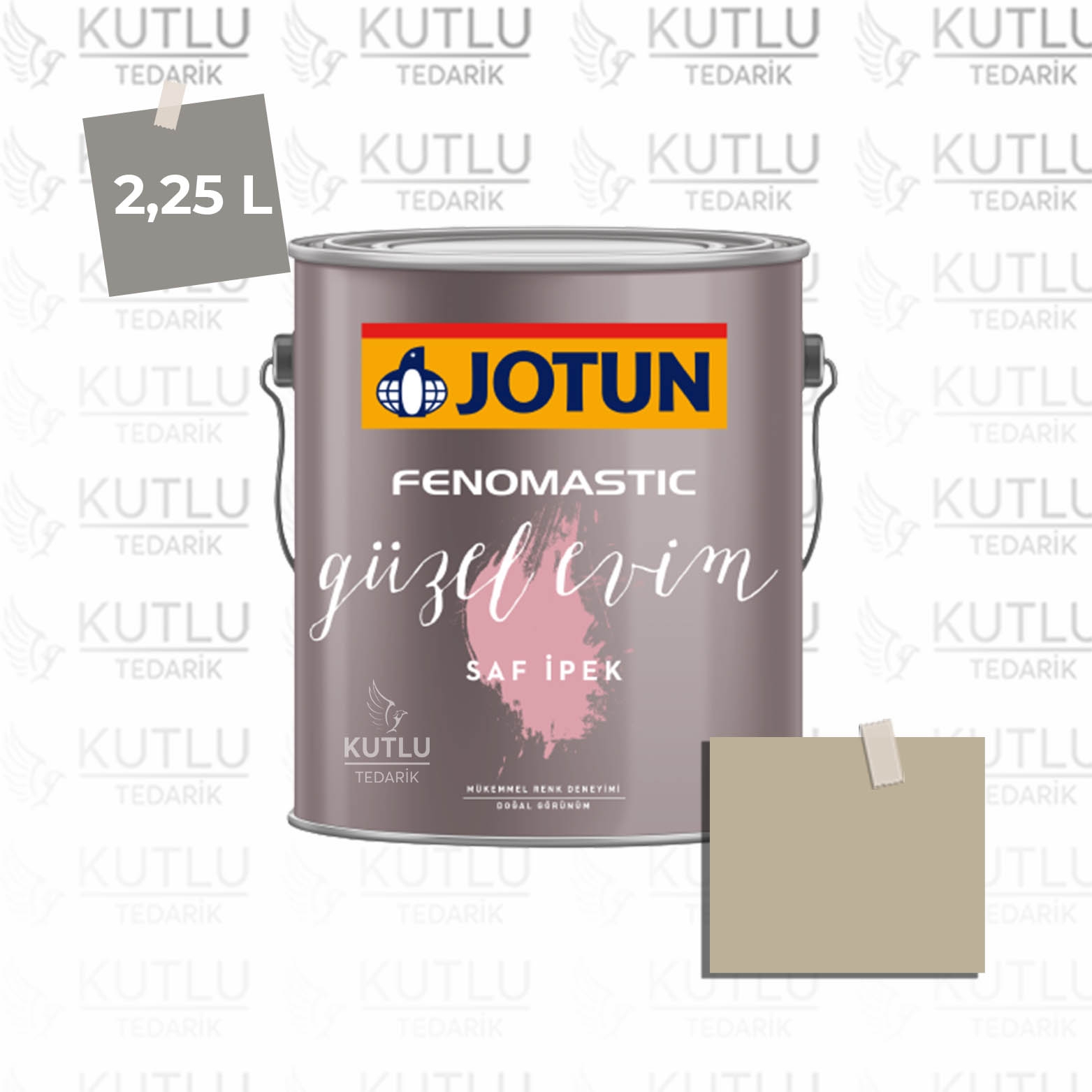 Jotun Fenomastic Güzel Evim Saf İpek 2,25 Lt 10961 Raw Canvas Ncs 3009-Y14R