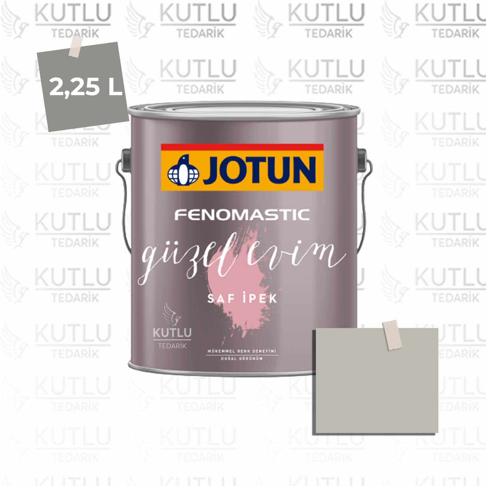 Jotun Fenomastic Güzel Evim Saf İpek 2,25 Lt 12078 Comfort Grey Ncs 2703-Y19R