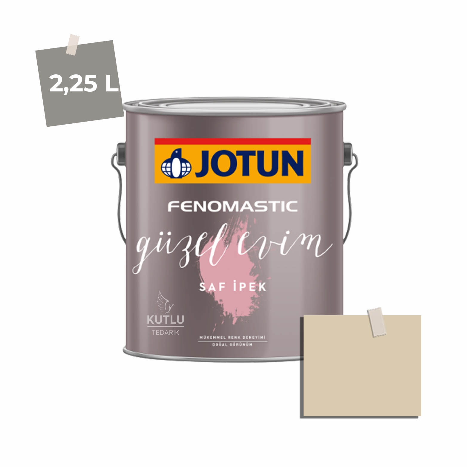 Jotun Fenomastic Güzel Evim Saf İpek 2,25 Lt 12080 Soft Radiance Ncs 1710-Y04R