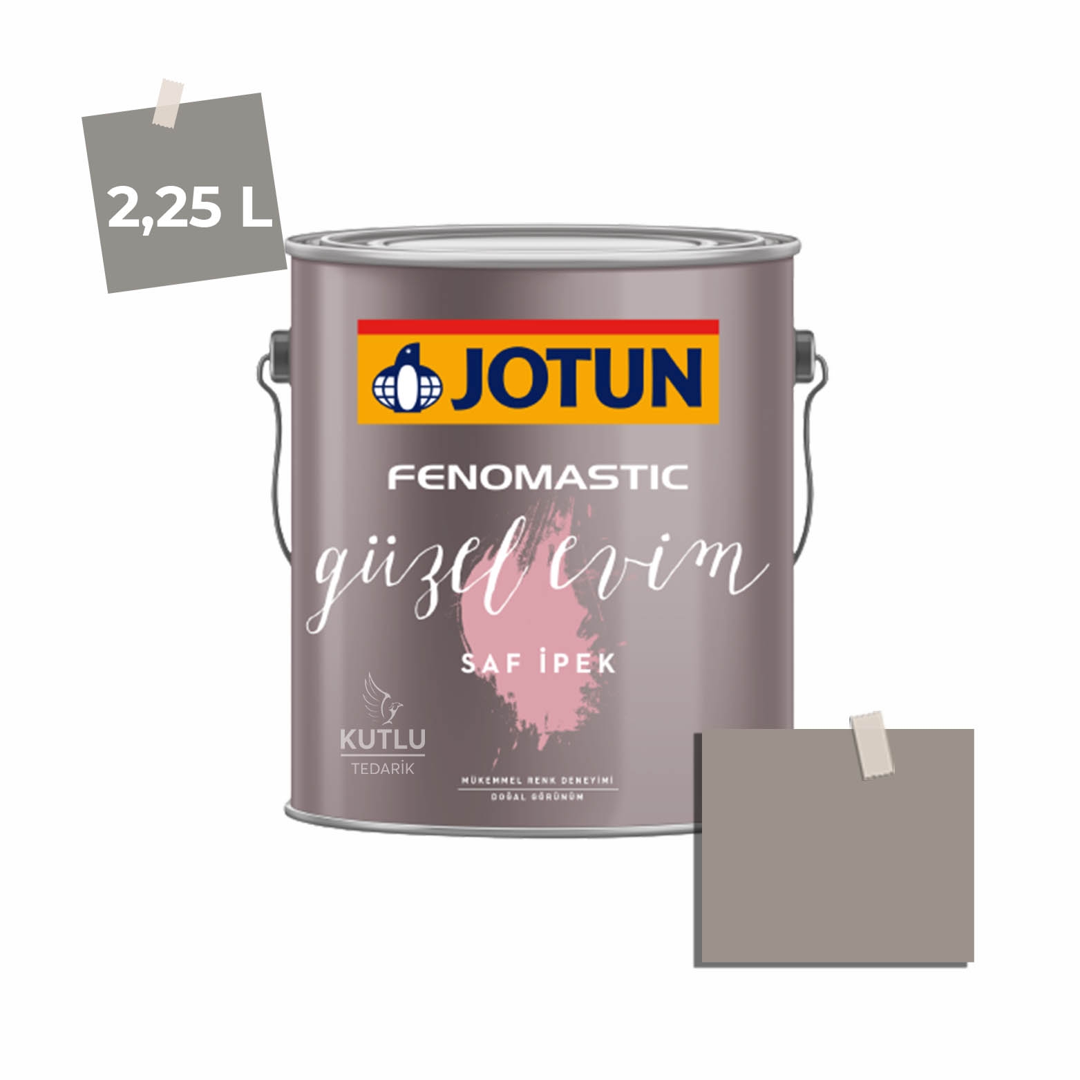 Jotun Fenomastic Güzel Evim Saf İpek 2,25 Lt 1352 Tender Grey Form Ncs 4605-Y10R