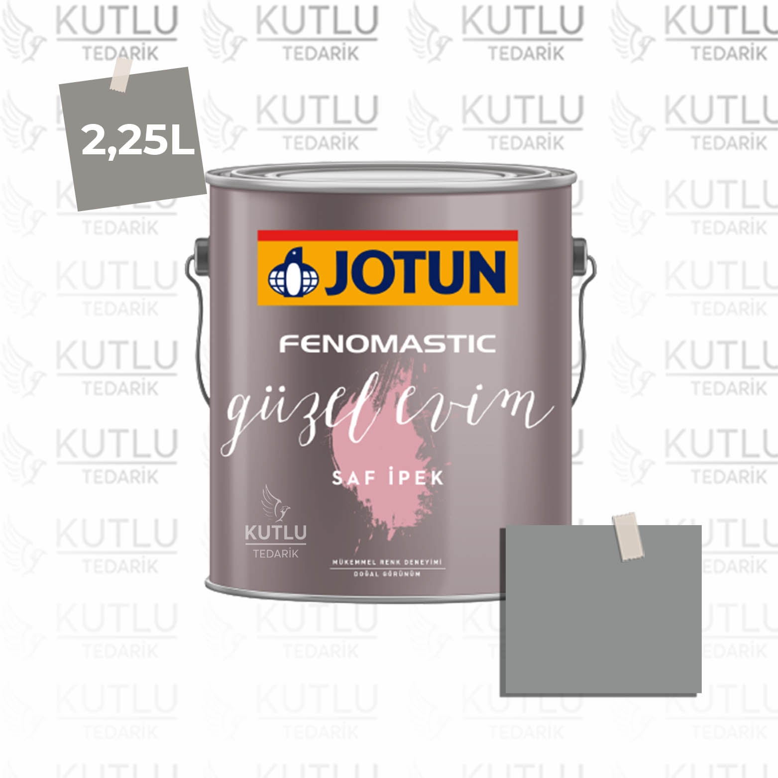 Jotun Fenomastic Güzel Evim Saf İpek 2,25 Lt 5343 Industrial Grey Industrıell Gra Ncs 4802-B15G