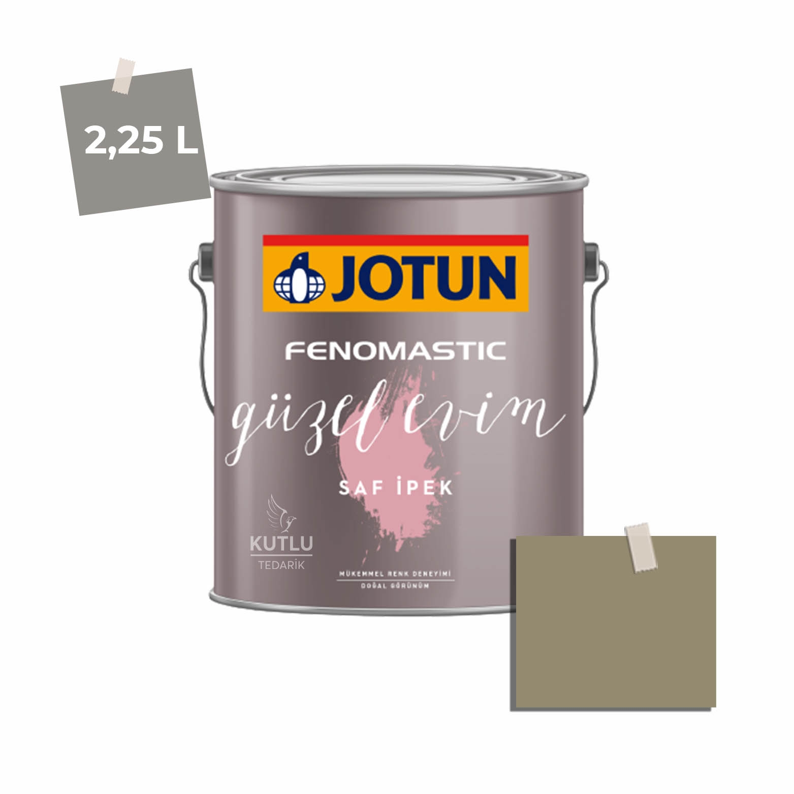 Jotun Fenomastic Güzel Evim Saf İpek 2,25 Lt 8546 Local Green Ncs 4713-G89Y