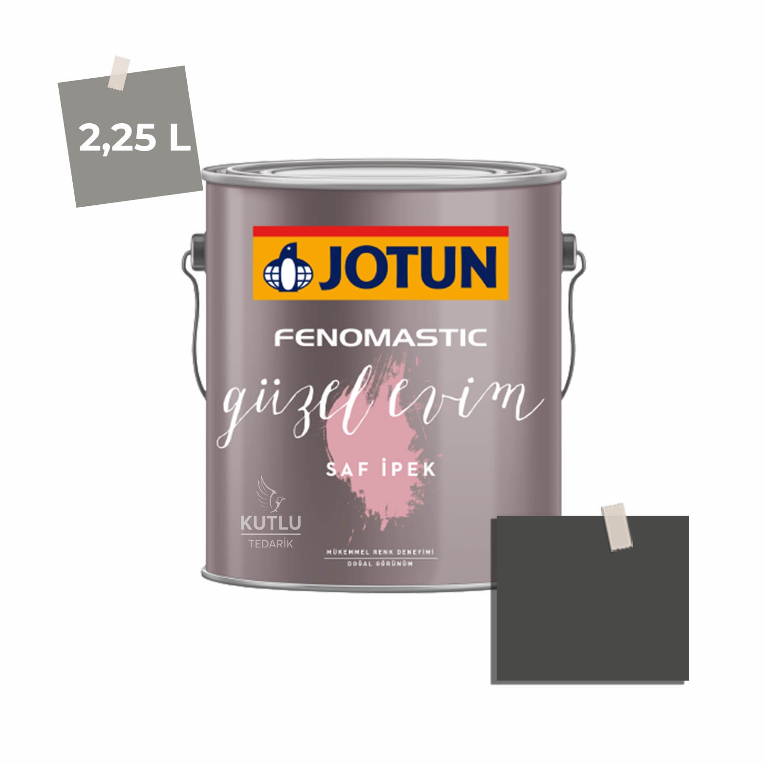 Jotun Fenomastic Güzel Evim Saf İpek 2,25 Lt 9938 Blackened Black Dempet Sort Ncs S8500-N