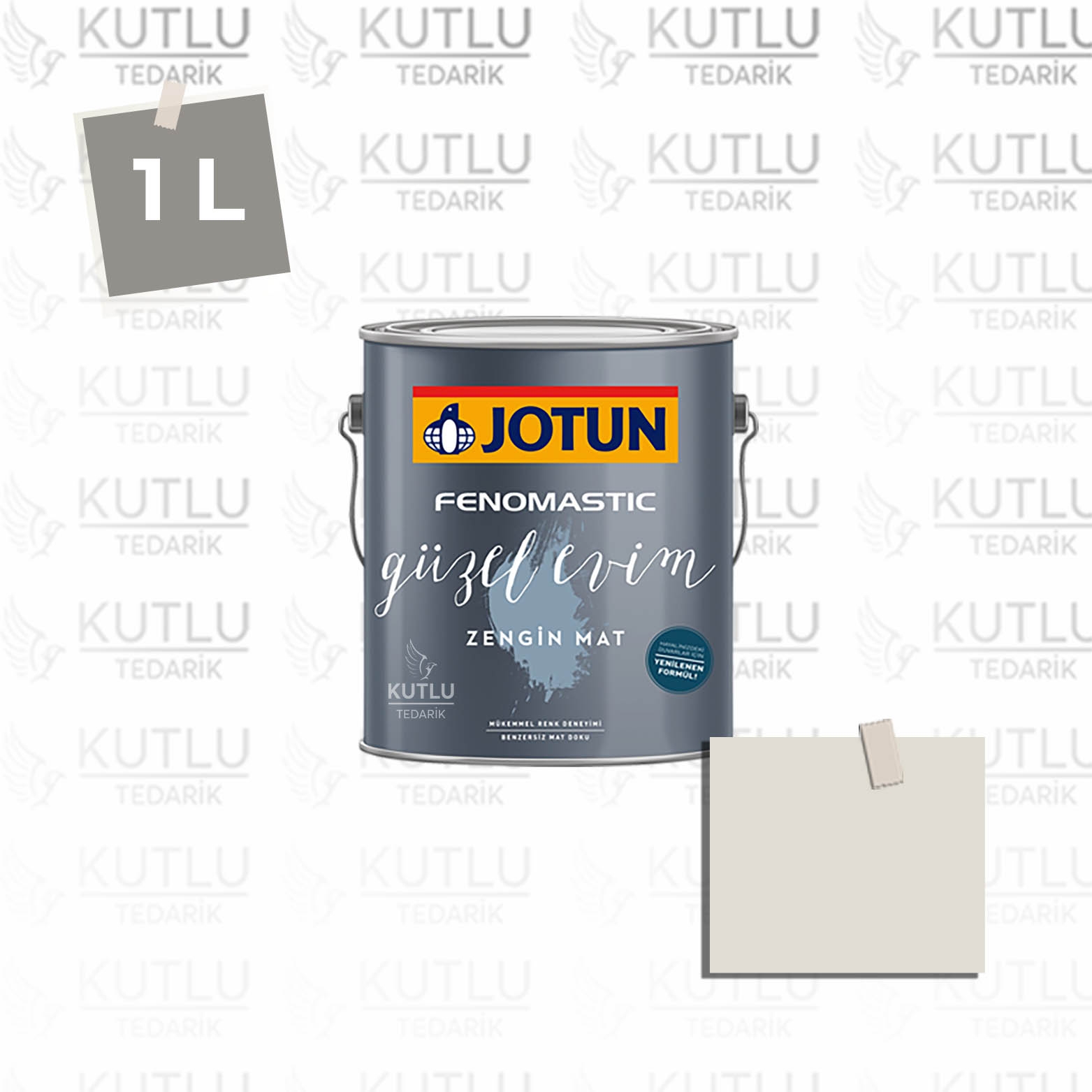 Jotun Fenomastic Güzel Evim Zengin Mat Yeni 1 Lt 0552 Tudor Ncs 1202-Y26R