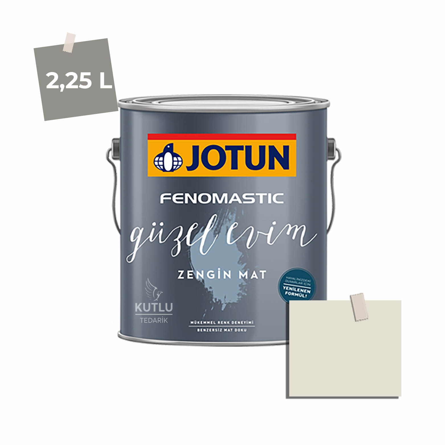 Jotun Fenomastic Güzel Evim Zengin Mat 2,25 Lt 1376 Mist Frostroyk Ncs 1002-Y24R