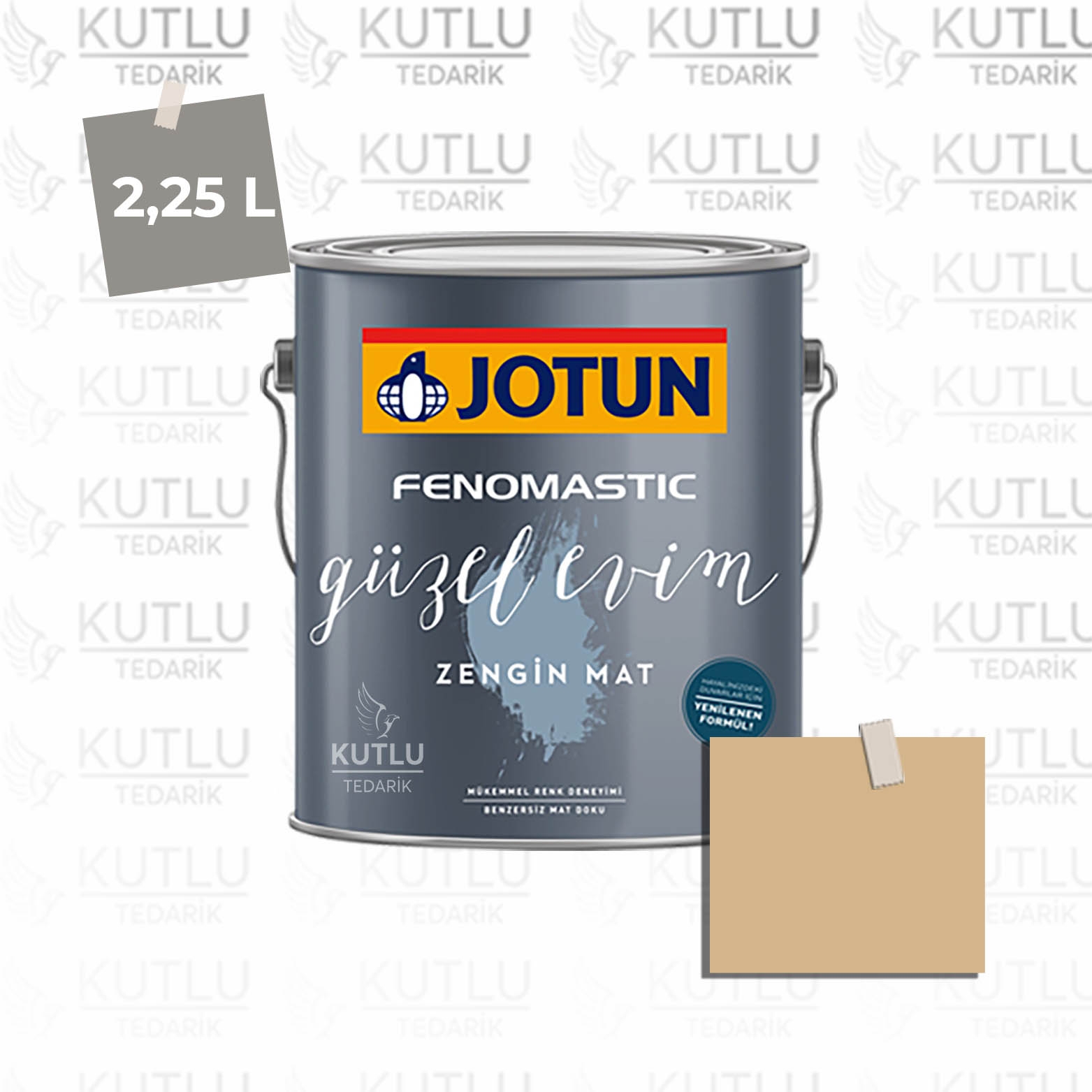 Jotun Fenomastic Güzel Evim Zengin Mat 2,25 Lt 1392 Antique Yellow Gul Antıkk Ncs S2020-Y20R