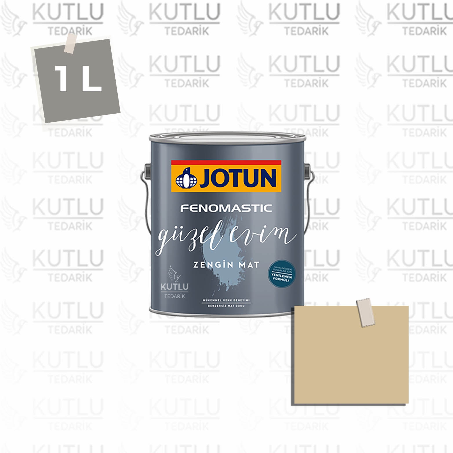 Jotun Fenomastic Güzel Evim Zengin Mat Yeni 1 Lt 10246 Velvet Ncs 2120-Y06R