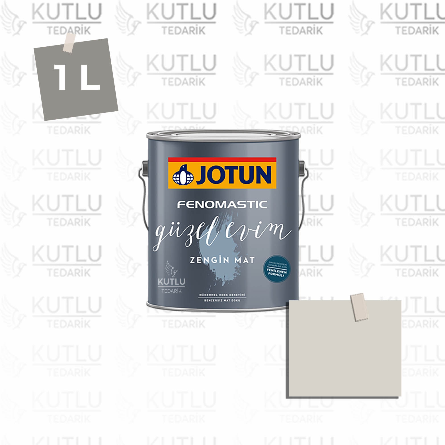 Jotun Fenomastic Güzel Evim Zengin Mat Yeni 1 Lt 10341 Limestone Kalk Ncs 1603-Y31R