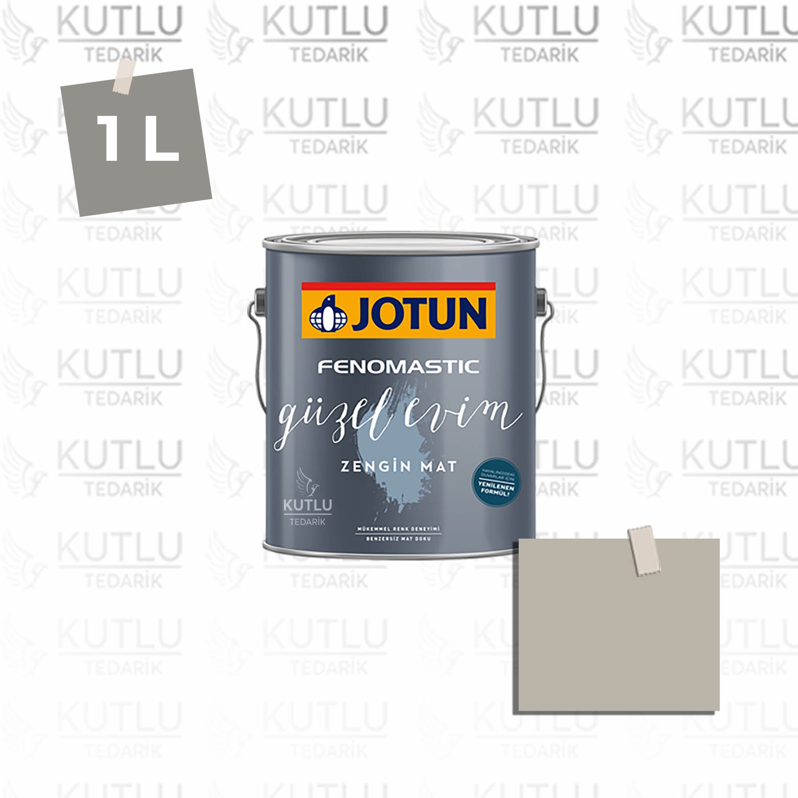 Jotun Fenomastic Güzel Evim Zengin Mat Yeni 1 Lt 10342 Sable Stone Kalkgra Ncs 2903-Y30R