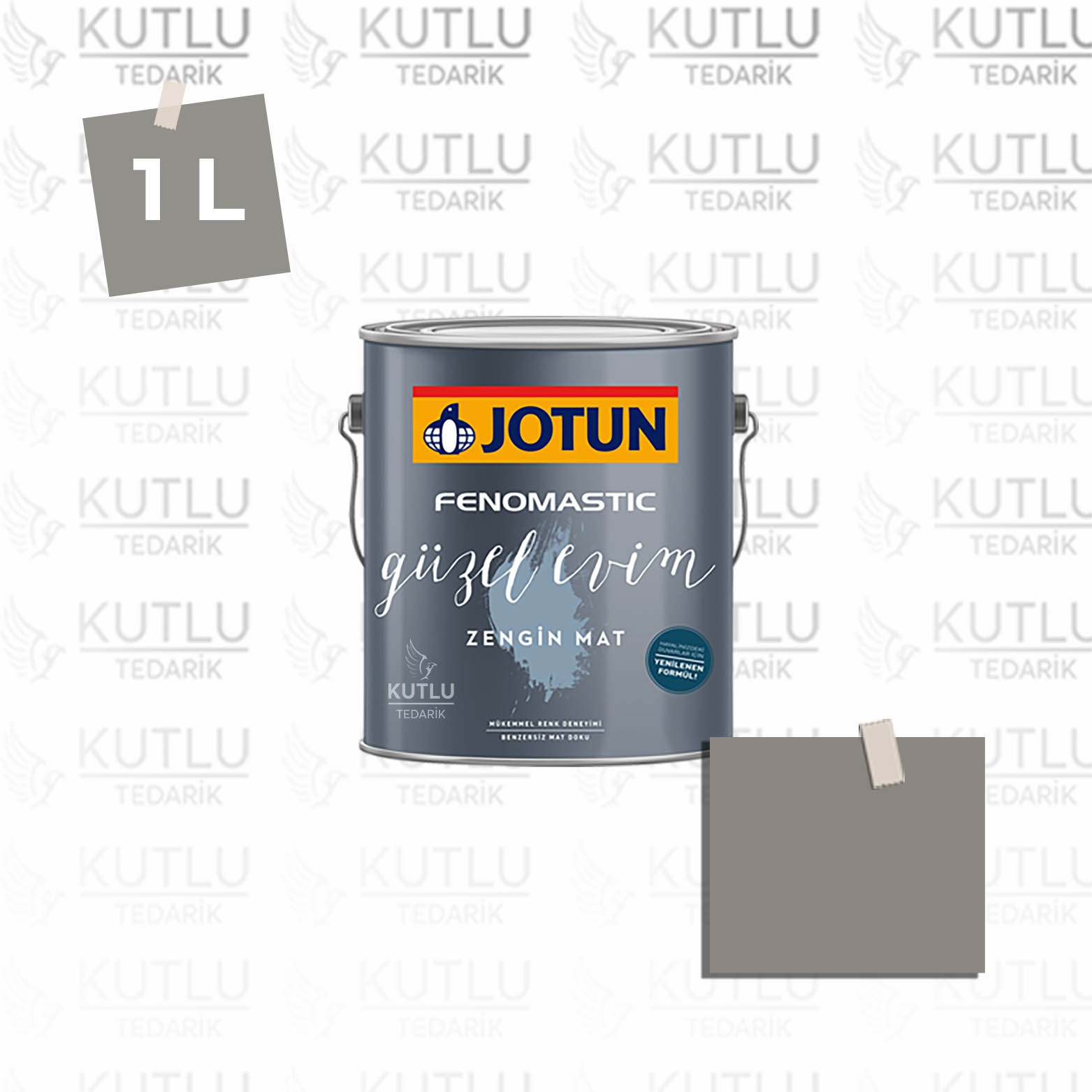 Jotun Fenomastic Güzel Evim Zengin Mat Yeni 1 Lt 10429 Discrete Diskret Ncs 5302-Y32R