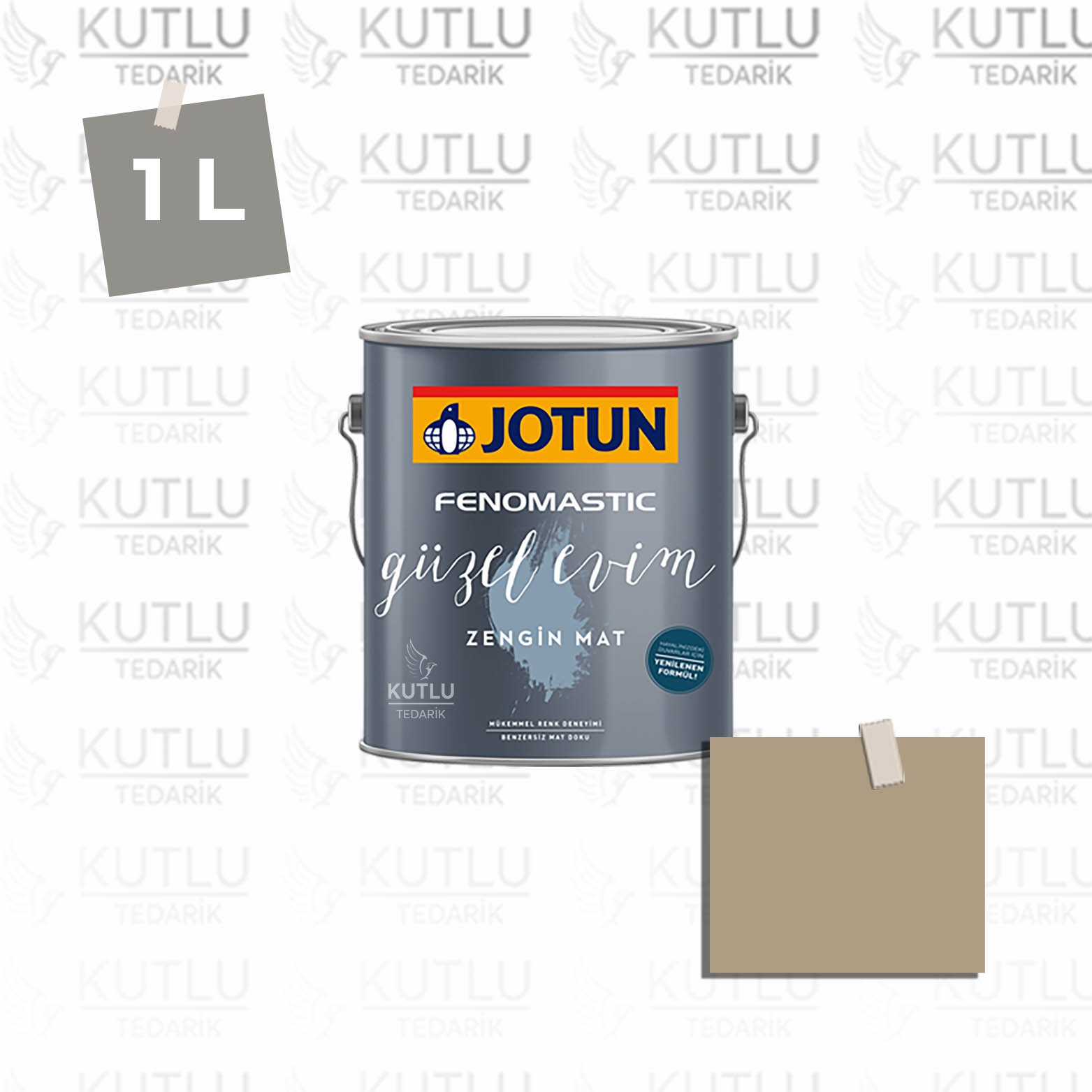 Jotun Fenomastic Güzel Evim Zengin Mat Yeni 1 Lt 10683 Cashmere Ncs 3713-Y18R