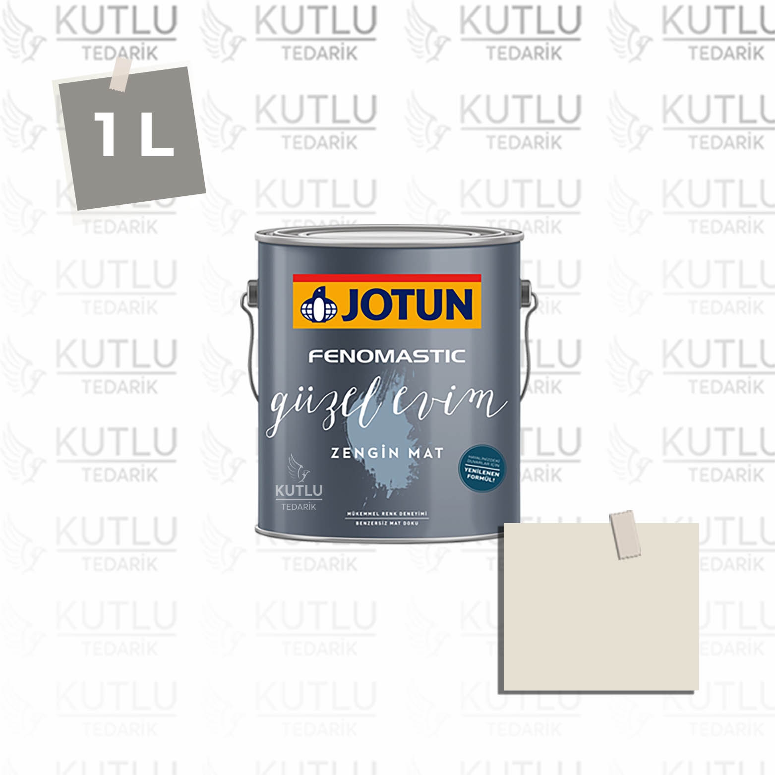 Jotun Fenomastic Güzel Evim Zengin Mat Yeni 1 Lt 1275 Mild Ncs 1003-Y25R