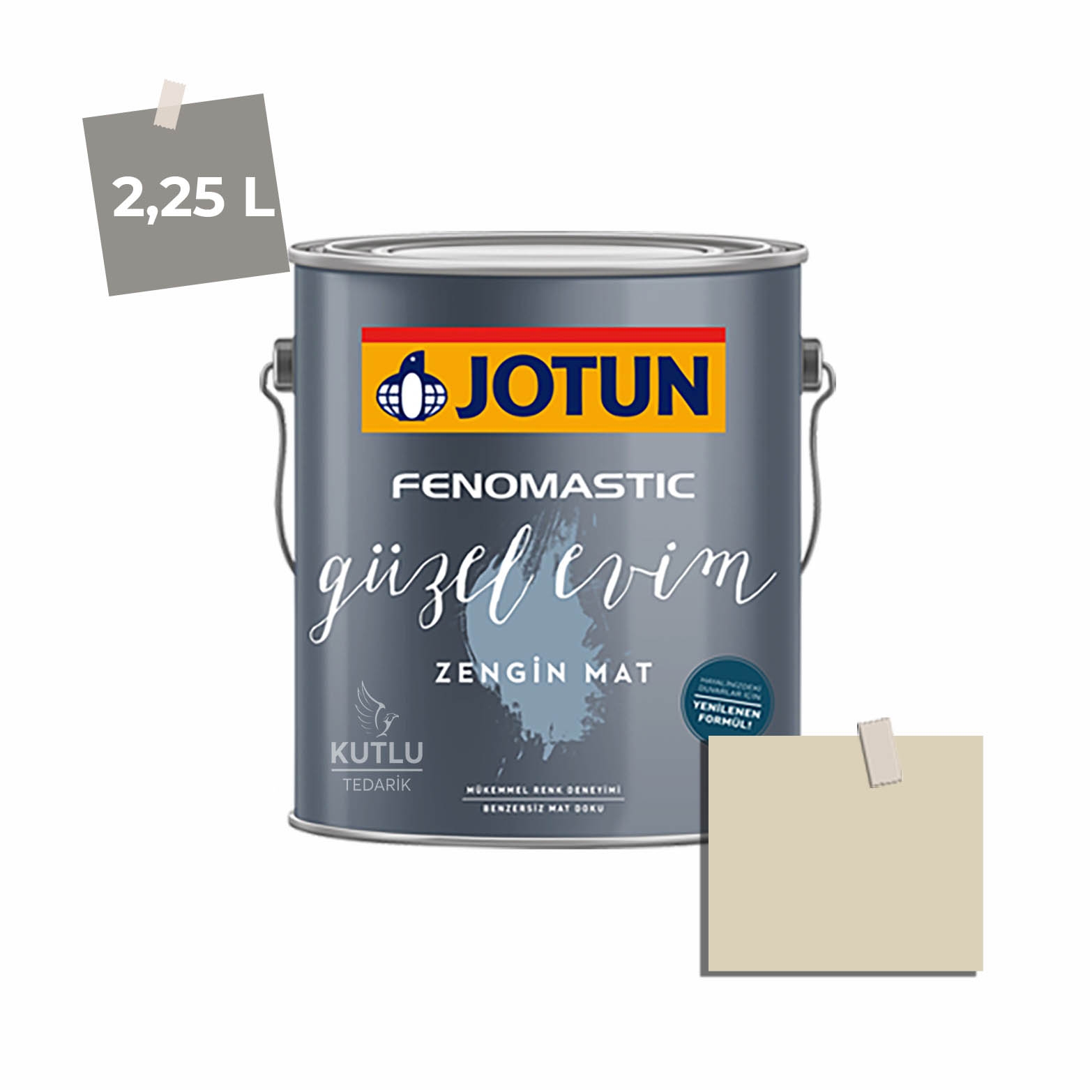 Jotun Fenomastic Güzel Evim Zengin Mat Yeni 2,25 Lt 1276 Soft Ncs 1507-Y16R