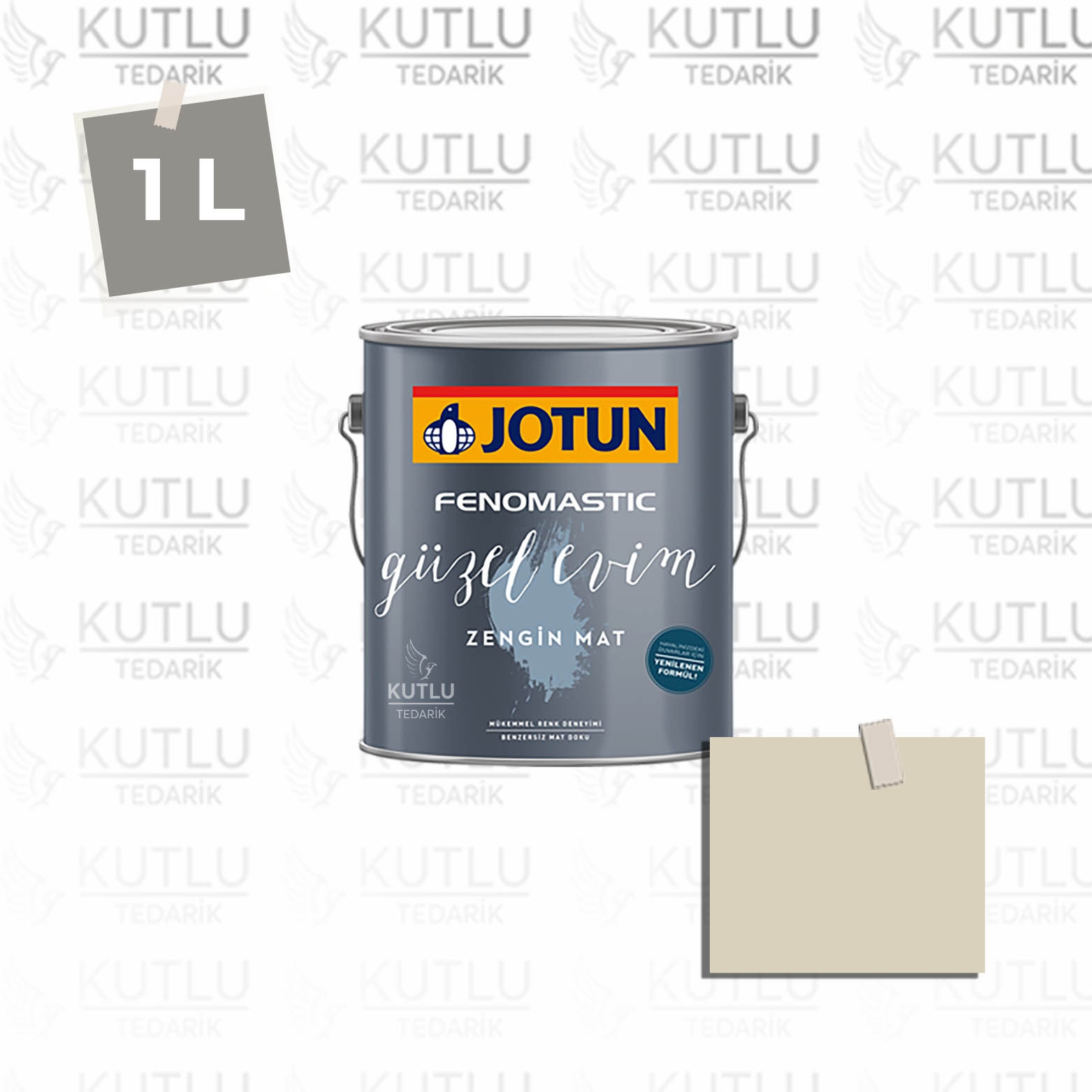 Jotun Fenomastic Güzel Evim Zengin Mat Yeni 1 Lt 1276 Soft Ncs 1507-Y16R