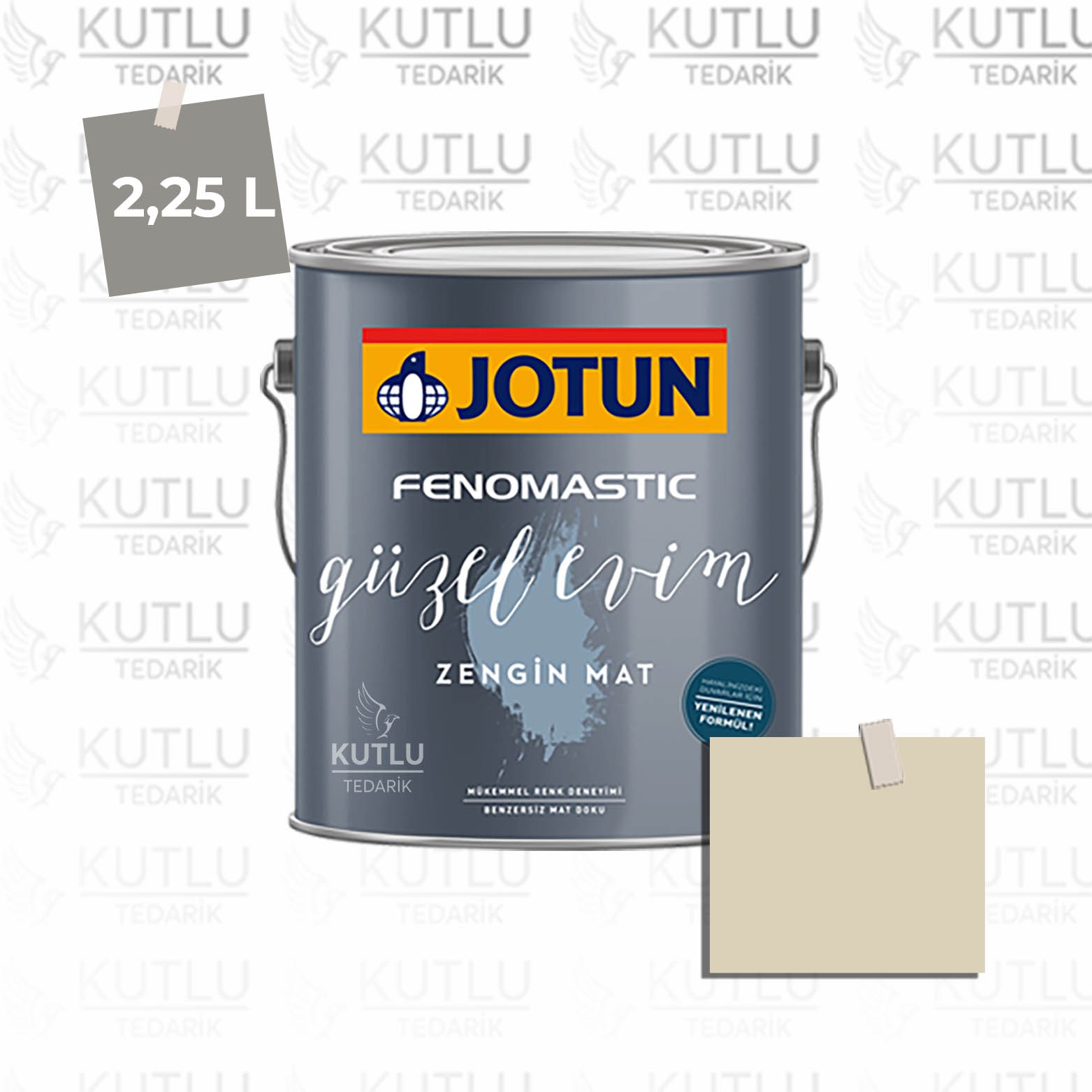 Jotun Fenomastic Güzel Evim Zengin Mat Yeni 2,25 Lt 1276 Soft Ncs 1507-Y16R