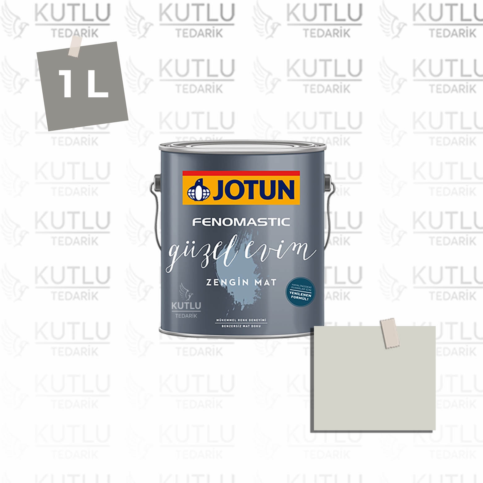 Jotun Fenomastic Güzel Evim Zengin Mat Yeni 1 Lt 1391 Bare Lys Antikgra Ncs S1502-Y