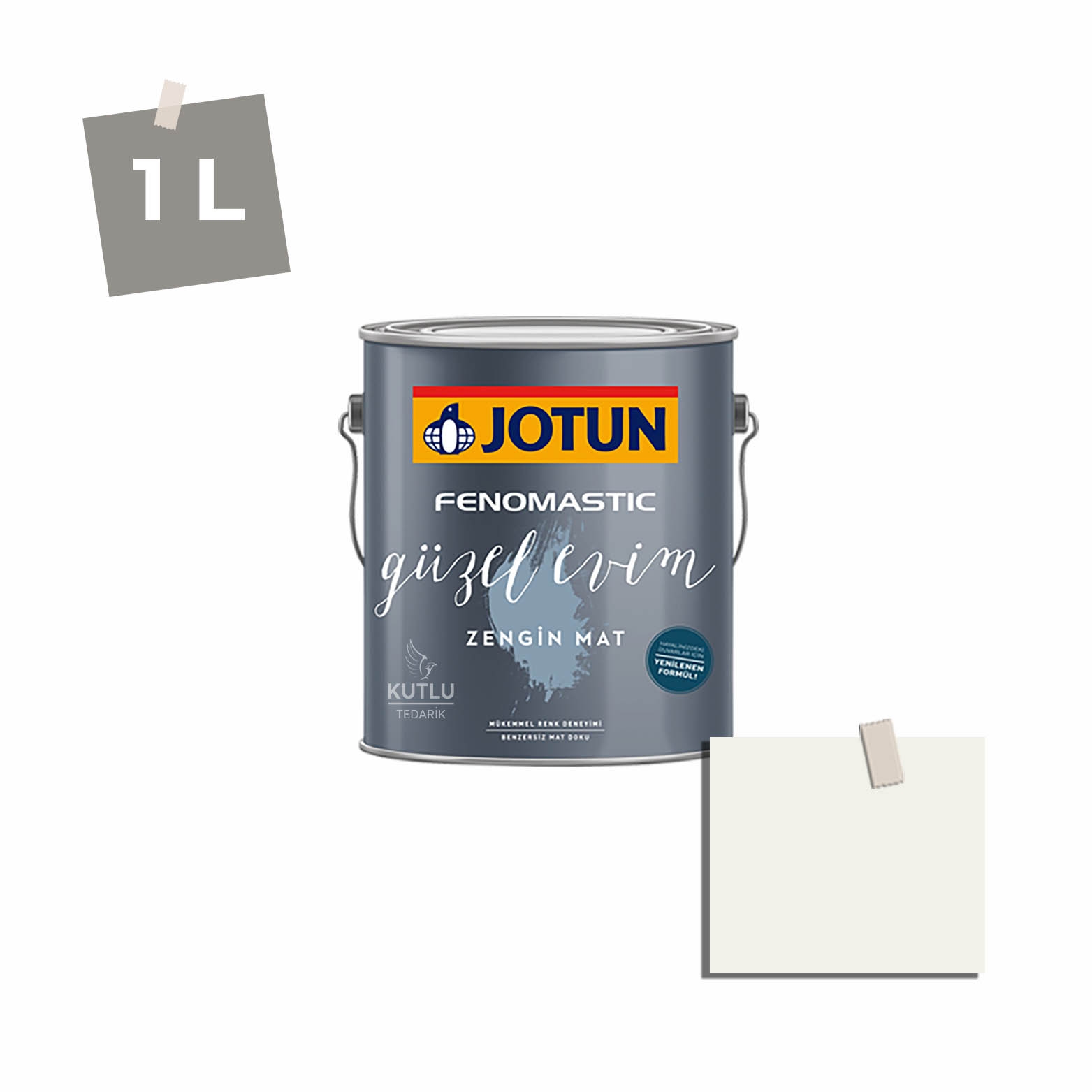 Jotun Fenomastic Güzel Evim Zengin Mat Yeni 1 Lt 1624 Skylight Letthet Ncs 0501-Y01R