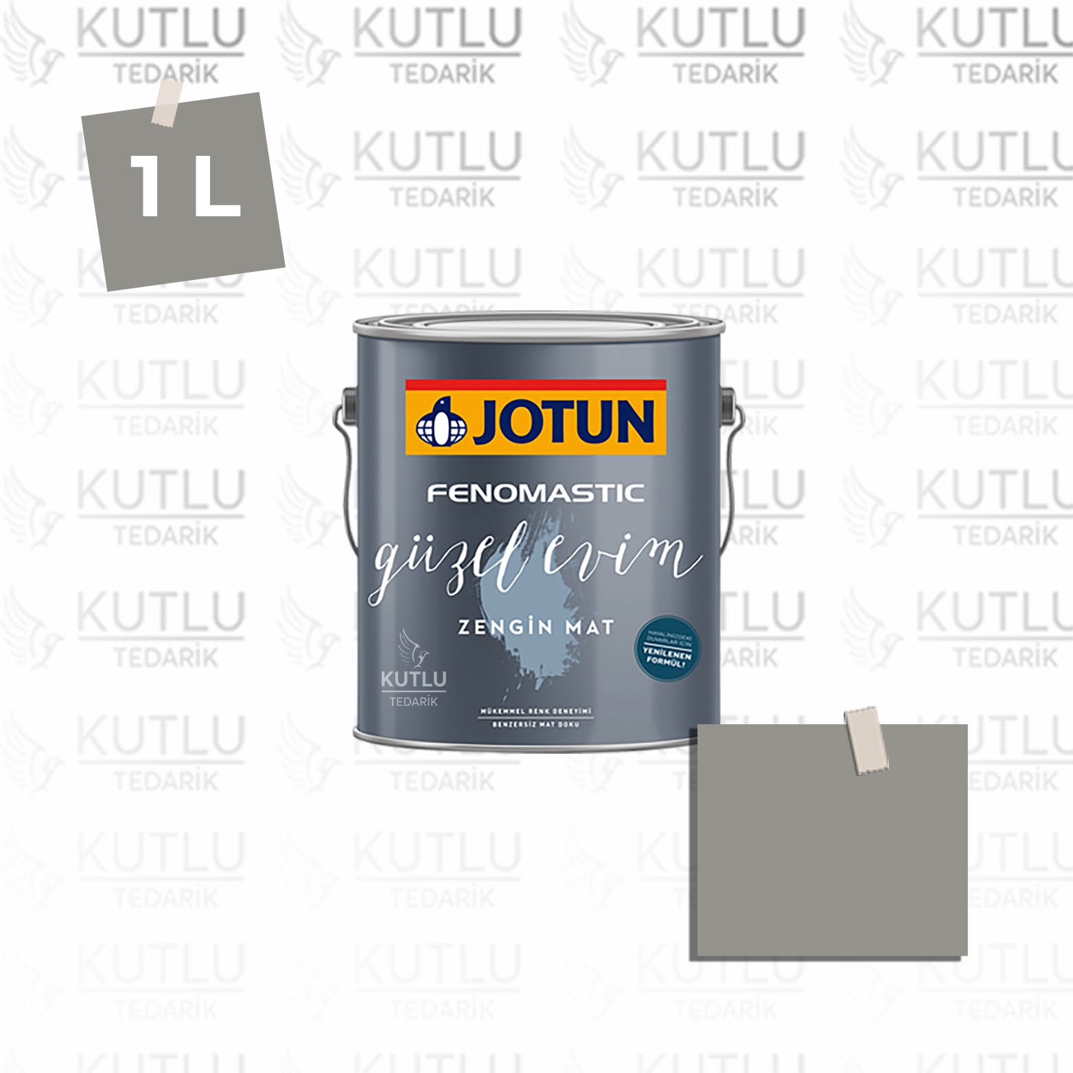 Jotun Fenomastic Güzel Evim Zengin Mat Yeni 1 Lt  1877 Pebblestone Valmuefro Ncs S4502-Y