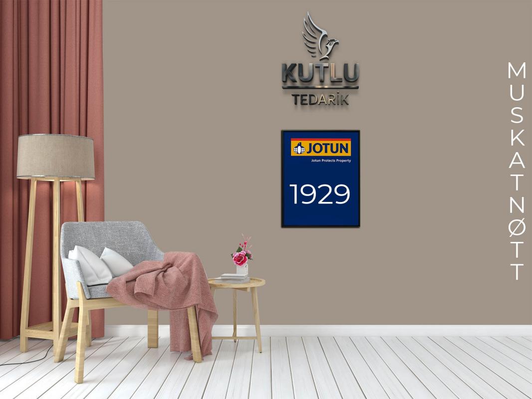 Jotun Fenomastic Güzel Evim Zengin Mat Yeni 1 Lt 1929 Nutmeg Muskatnott Ncs 4806-Y38R