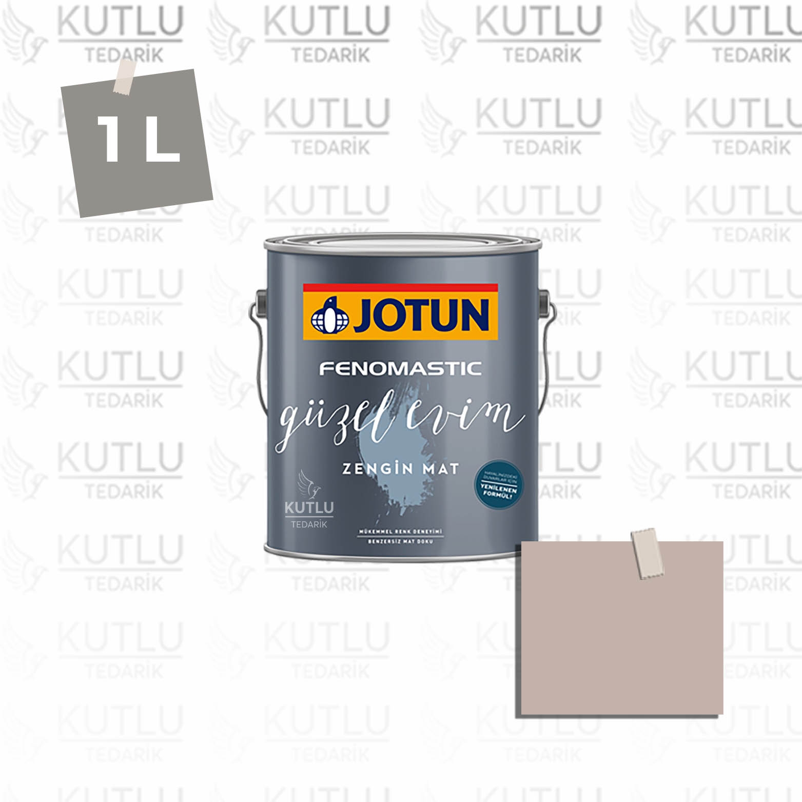 Jotun Fenomastic Güzel Evim Zengin Mat Yeni 1 Lt 2169 Aroma Ncs 2509-Y73R