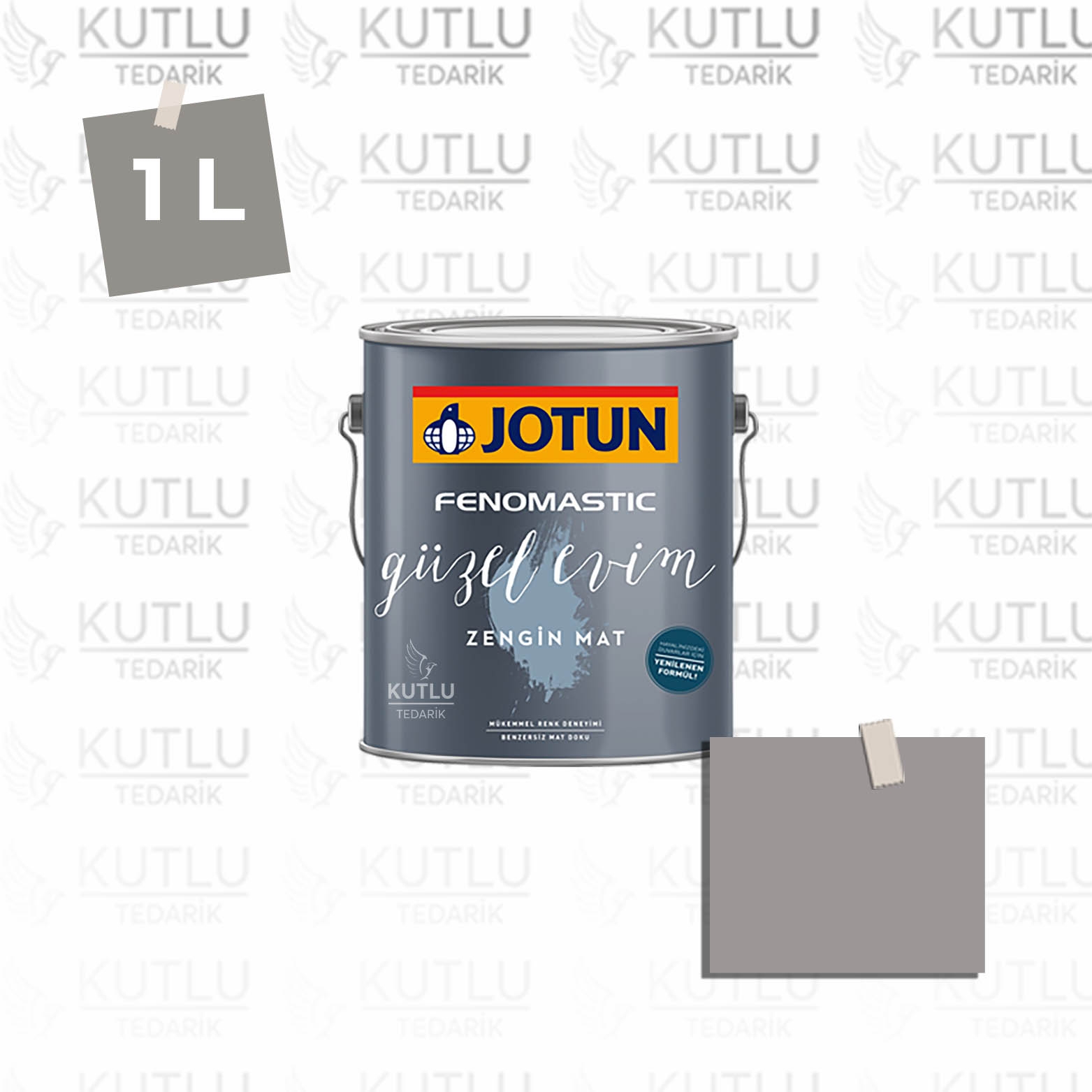 Jotun Fenomastic Güzel Evim Zengin Mat Yeni 1 Lt 3206 Lys Aubergine Ncs S4005-R20B