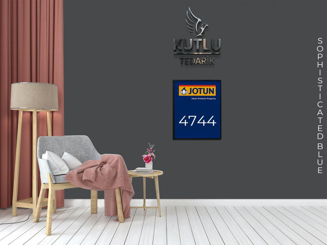 Jotun Fenomastic Güzel Evim Zengin Mat Yeni 1 Lt 4744 Sophisticated Blue Ncs 8105-R94B