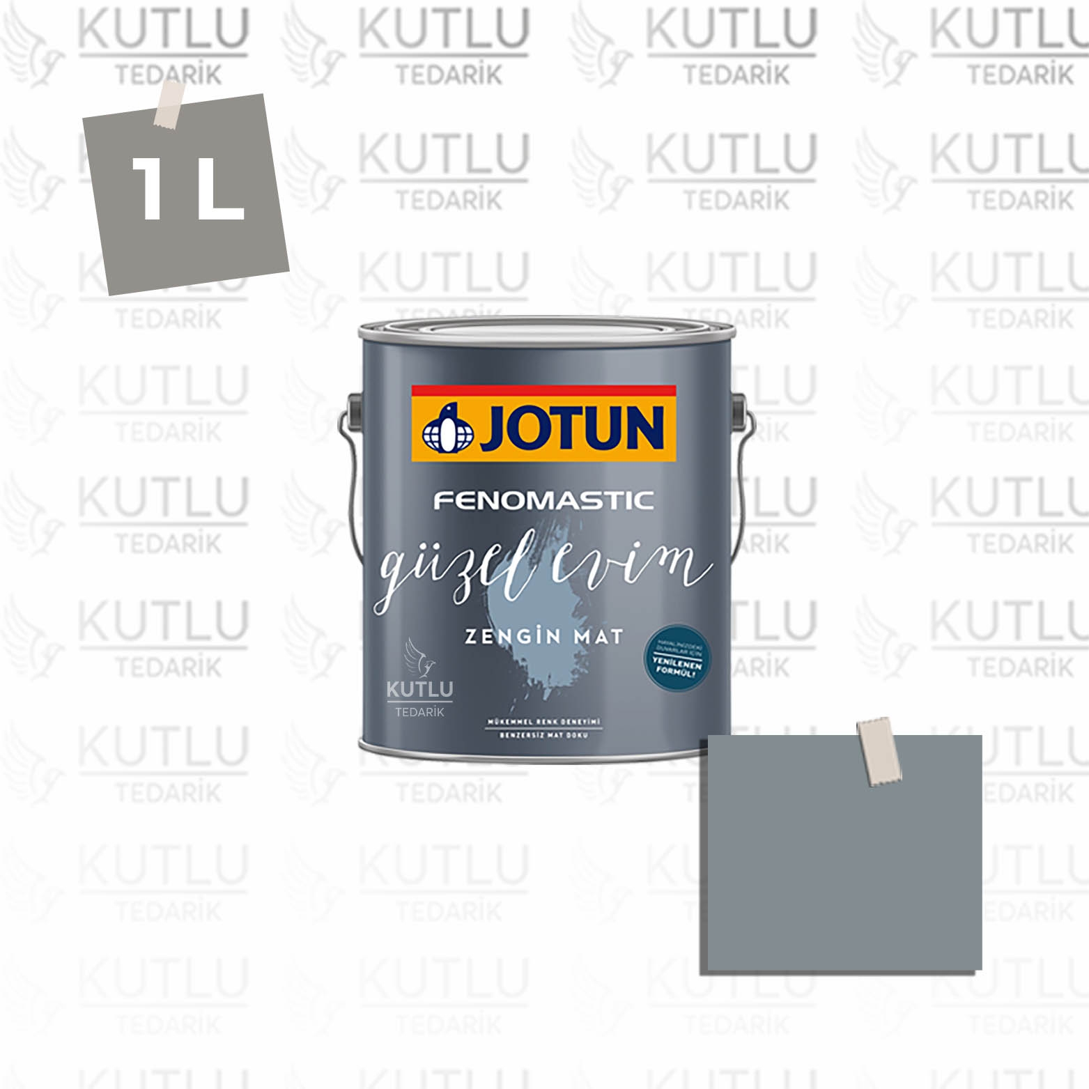 Jotun Fenomastic Güzel Evim Zengin Mat Yeni 1 Lt 5044 Icy Blue Blais Ncs 4609-B01G