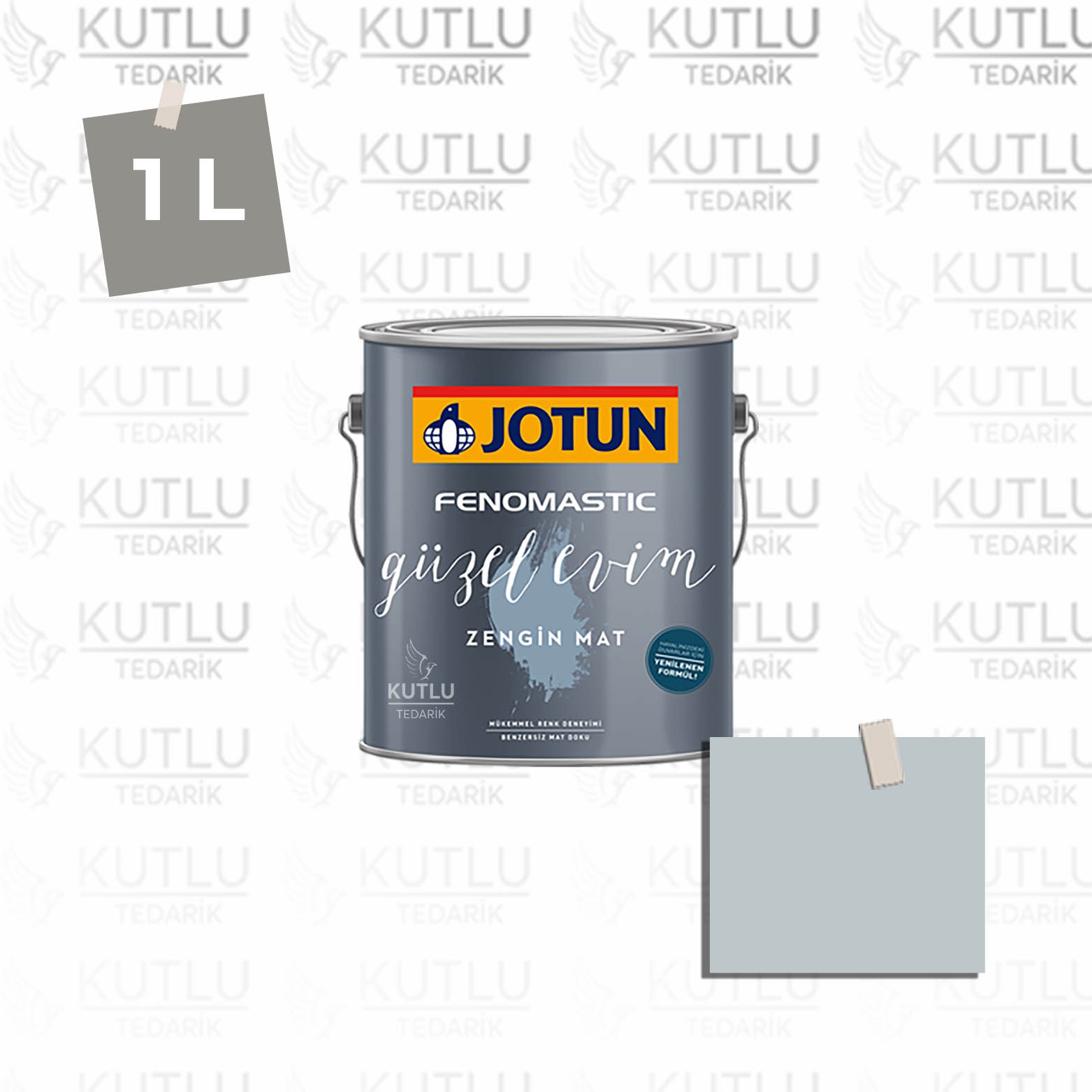 Jotun Fenomastic Güzel Evim Zengin Mat Yeni 1 Lt 5452 Nordic Breeze Ncs 2107-B01G